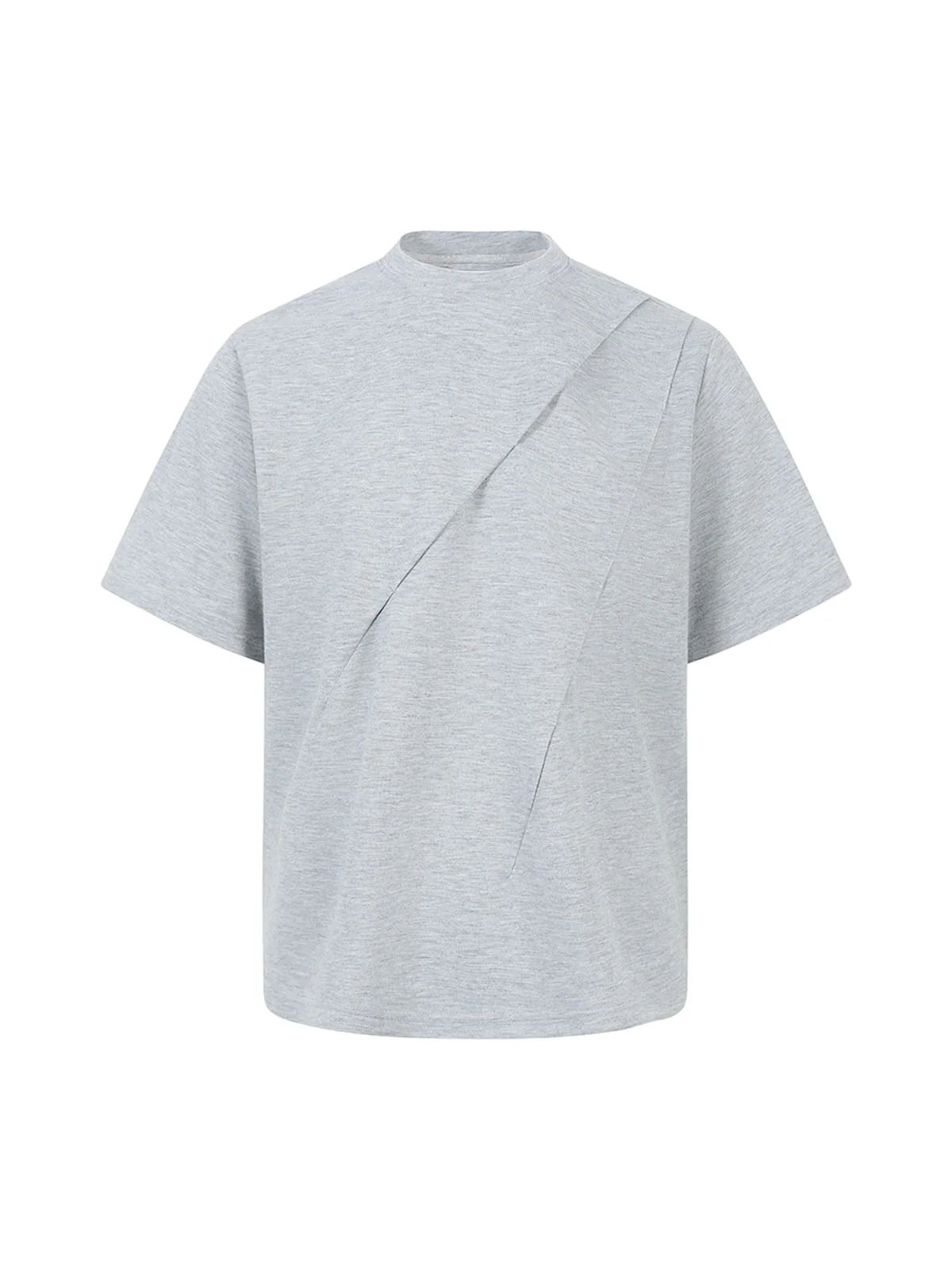 Classic Tailoring Pleated T-shirt