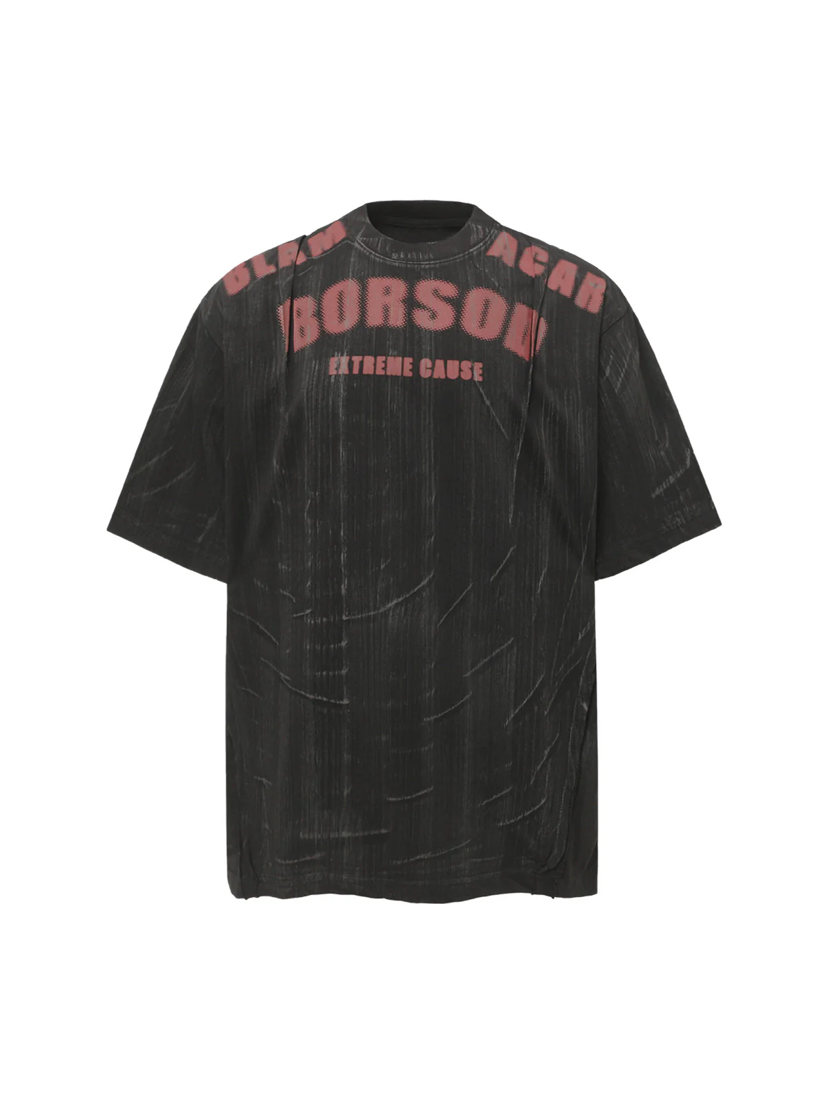 Wasteland Dirty Dye Oversized Graphic T-Shirt