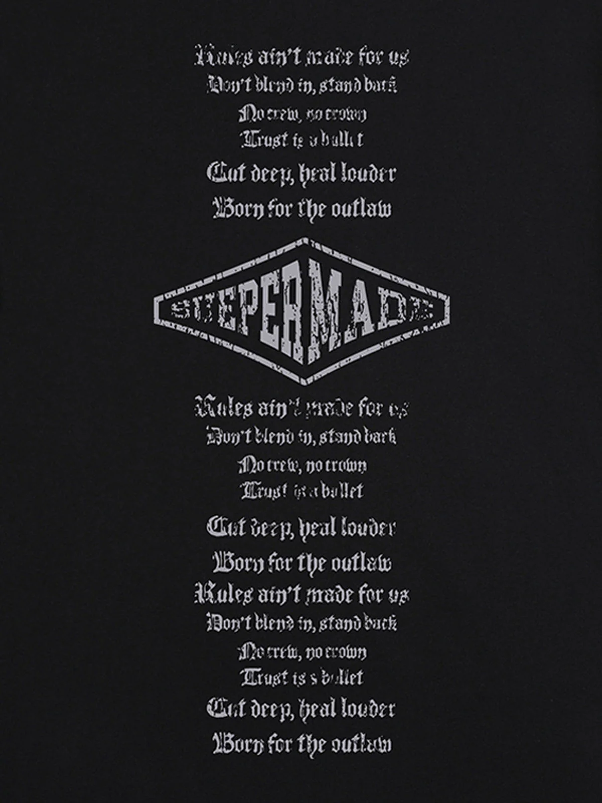 Original Letter Graphic T-Shirt