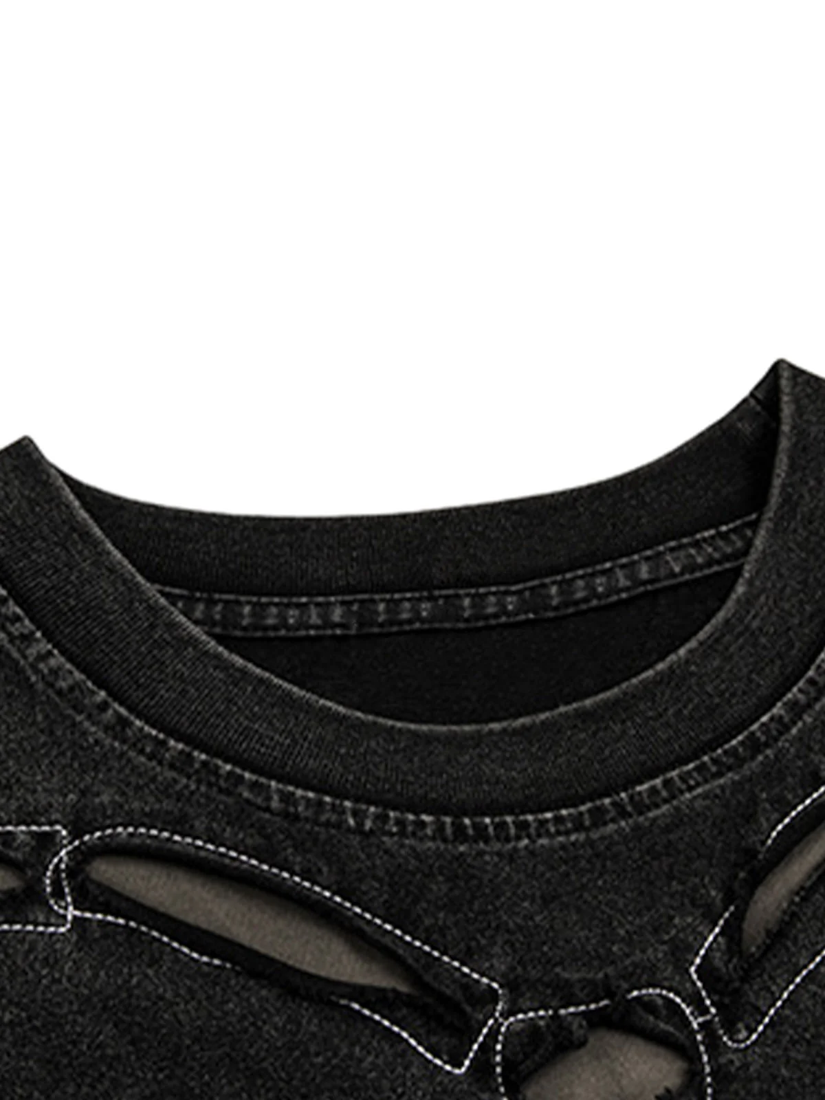 Skeleton Design Print Oversized T-Shirt