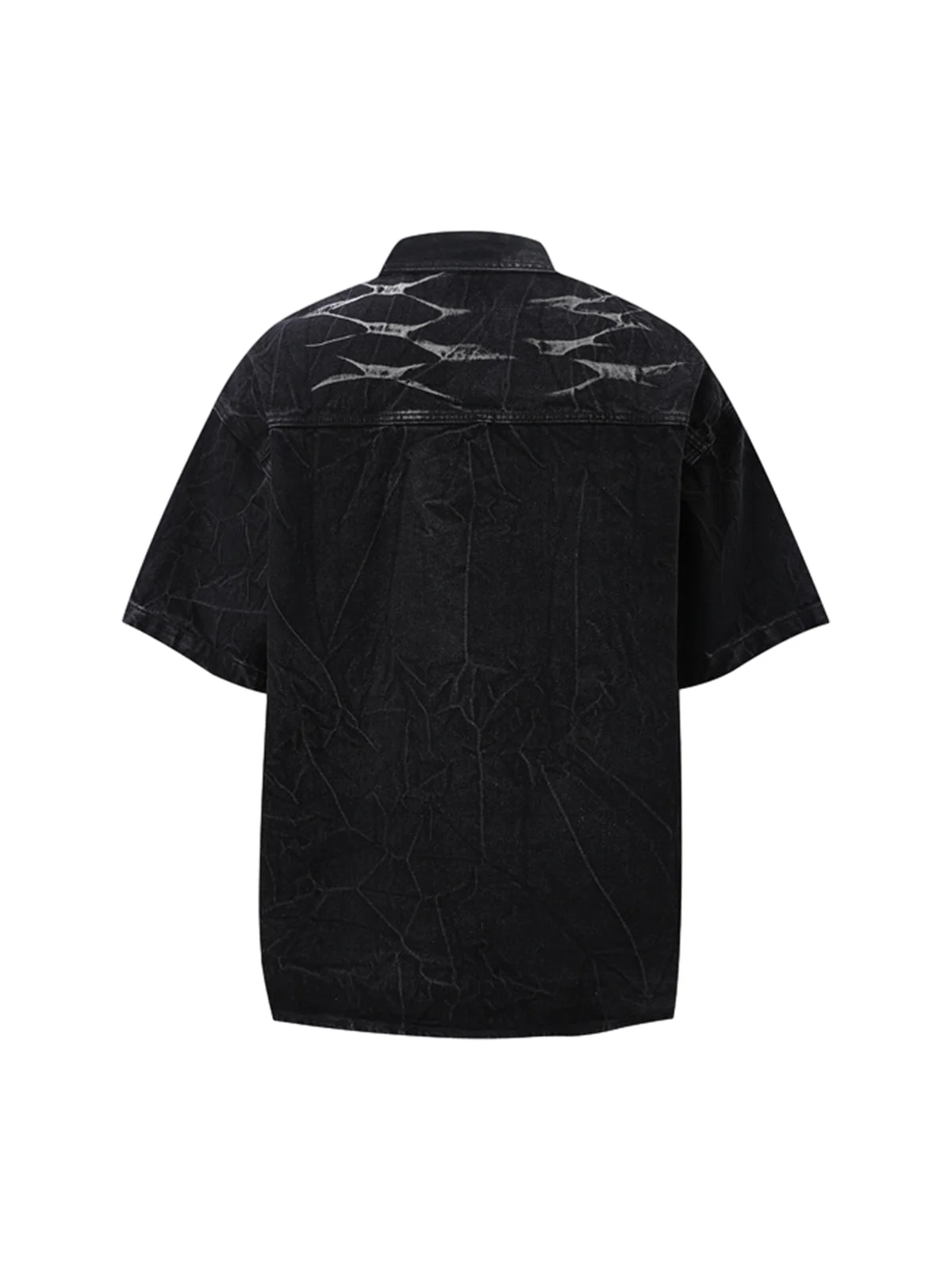 Short Sleeve Shirt & Shorts Denim Set