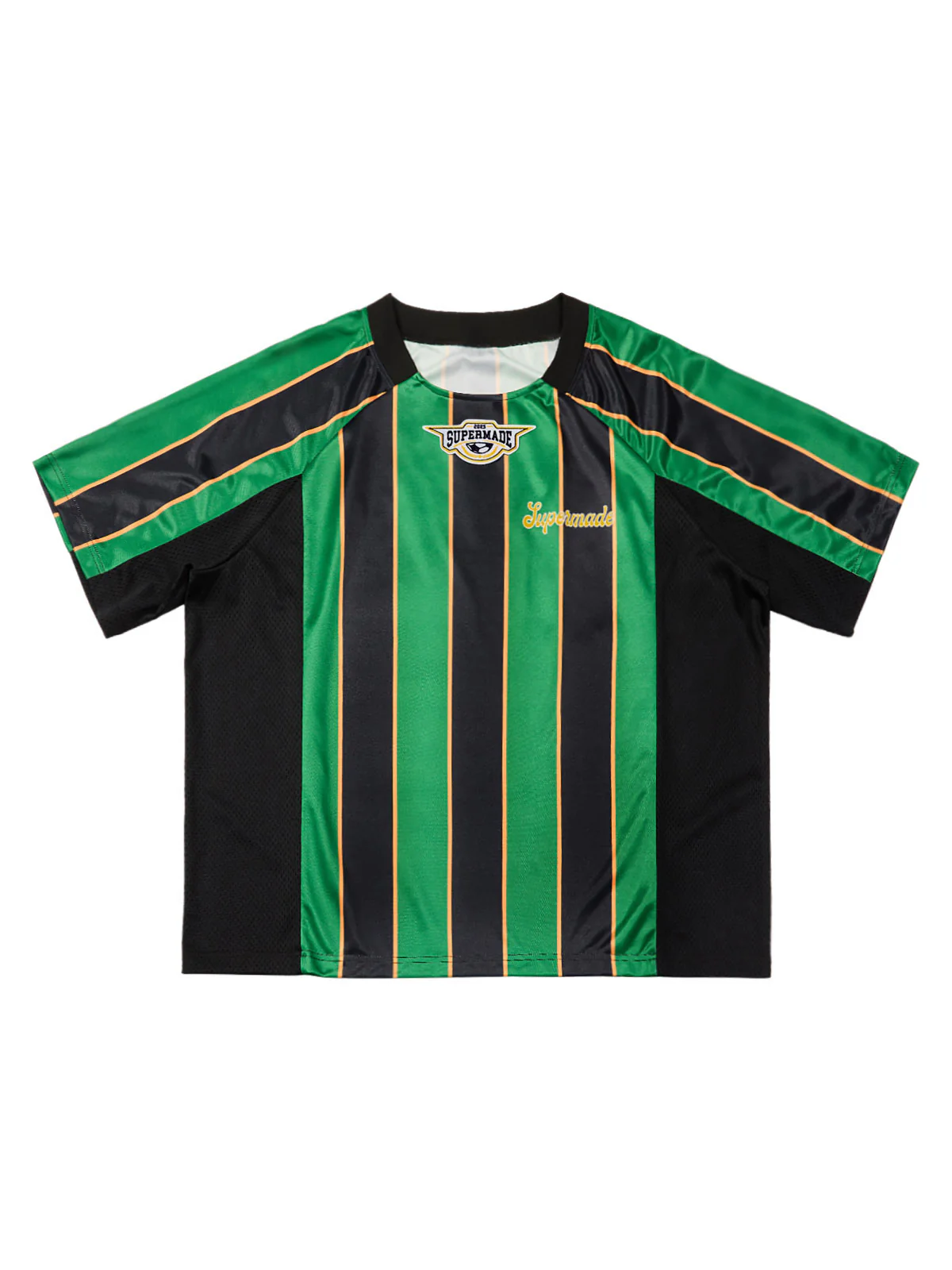 Original Retro Striped Spliced Sports Jersey T-Shirt