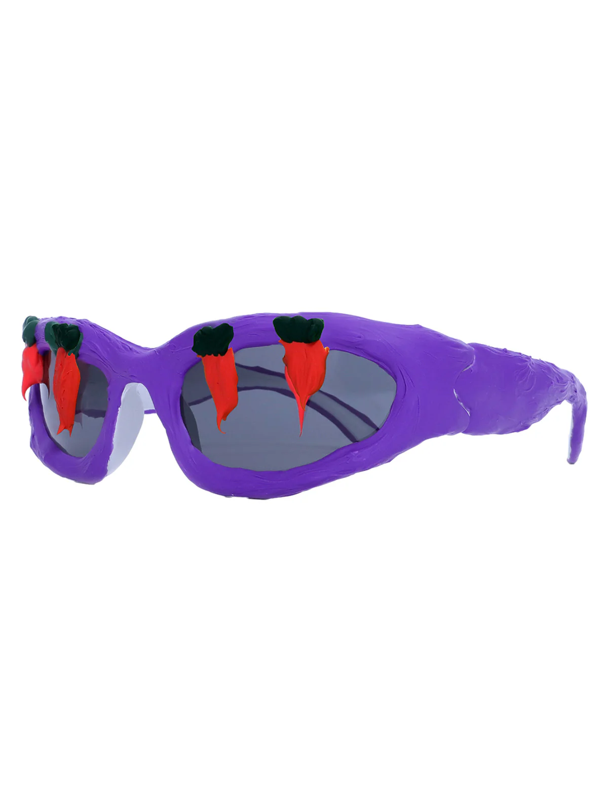 Fun Carrot-Embellished Sunglasses