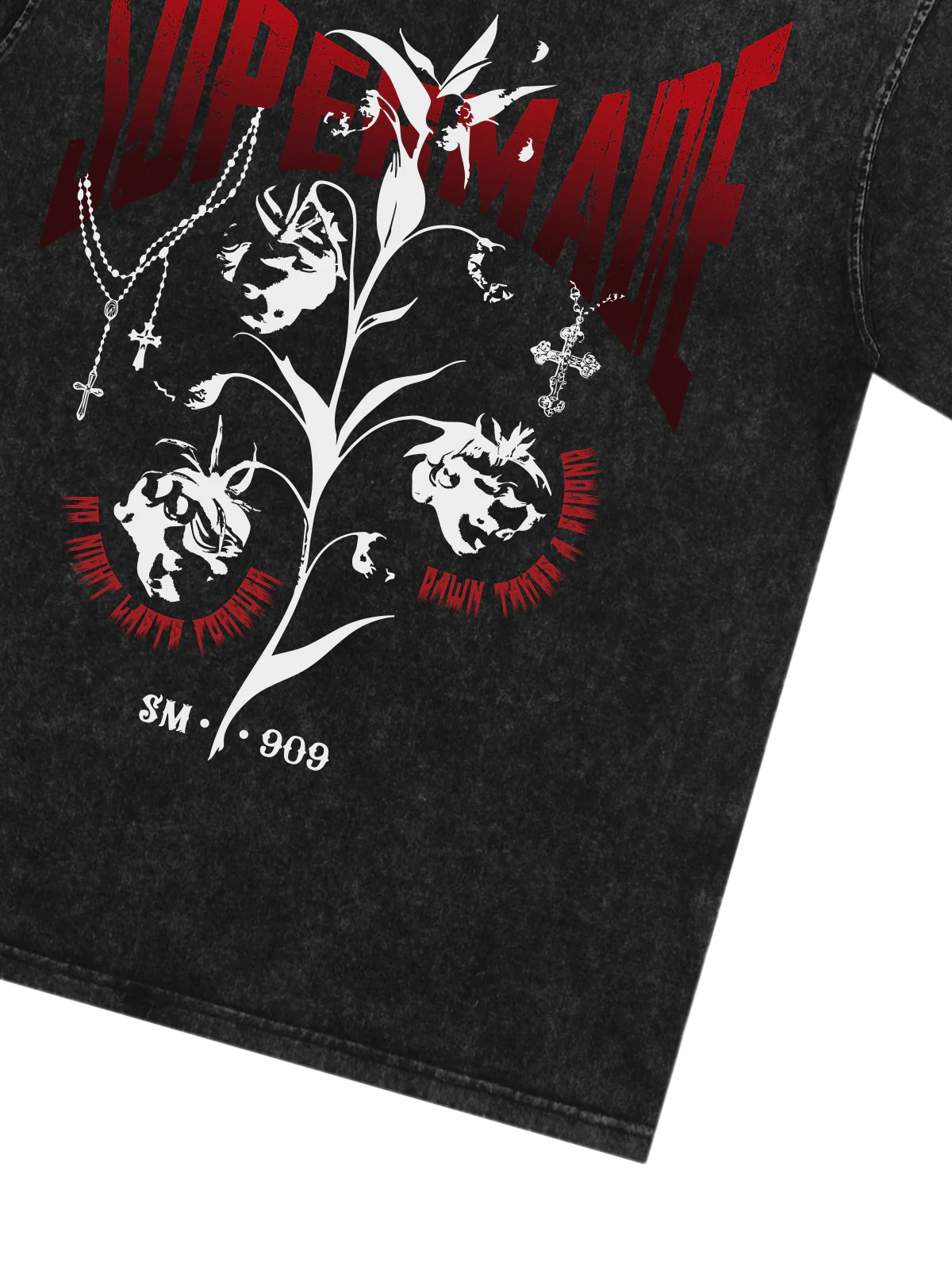 Original Graphic Gothic Angel T-Shirt