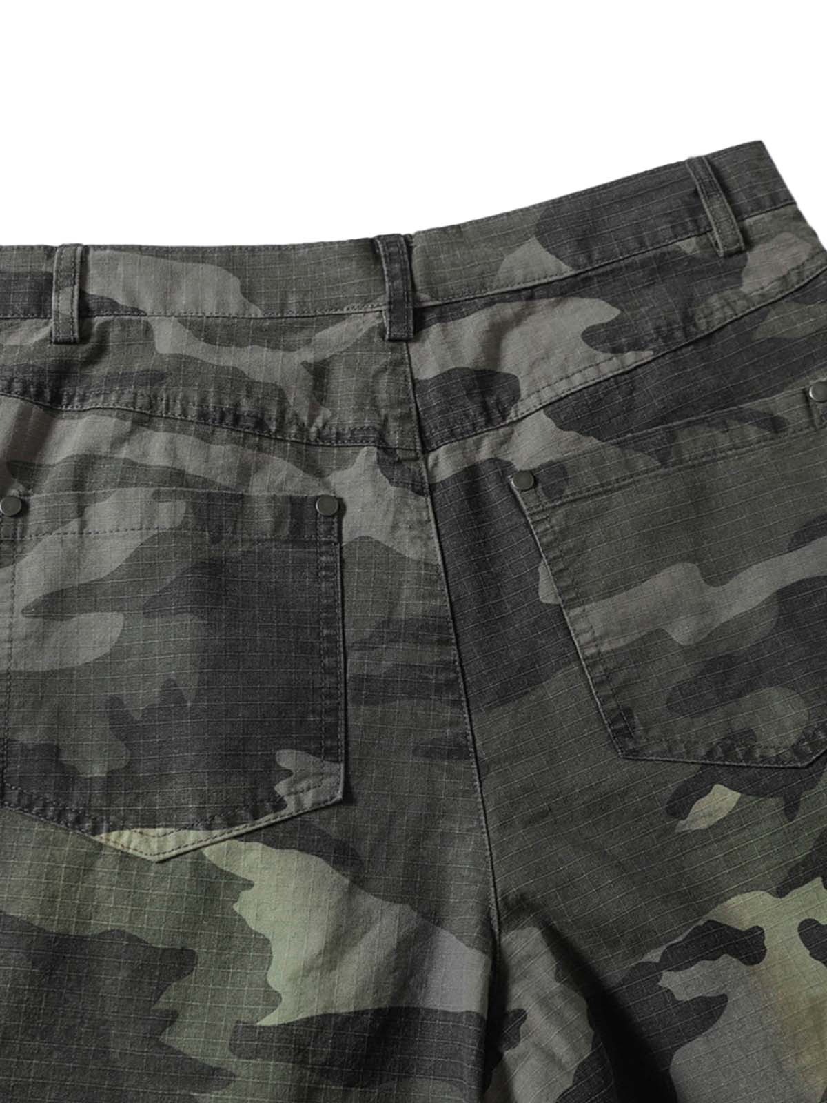 Camouflage Multi-Pockets Cargo Pants