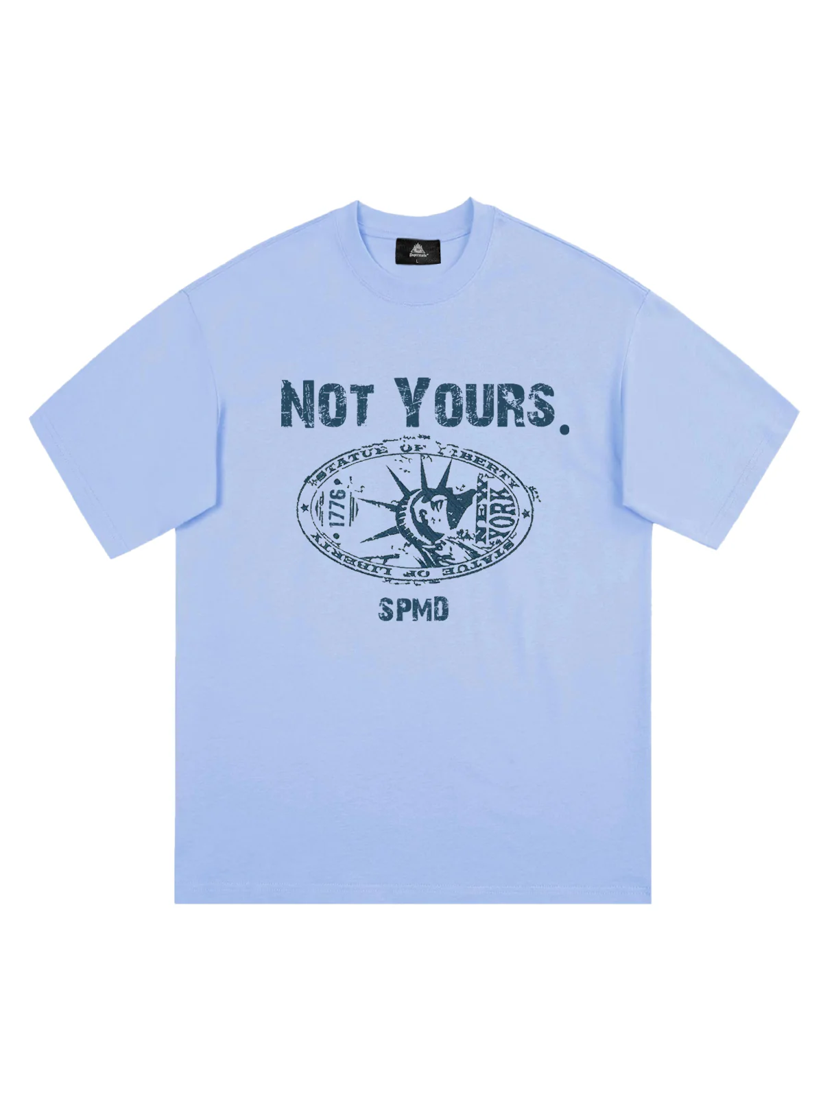 Original Statue Of Liberty Stamp Print T-shirt