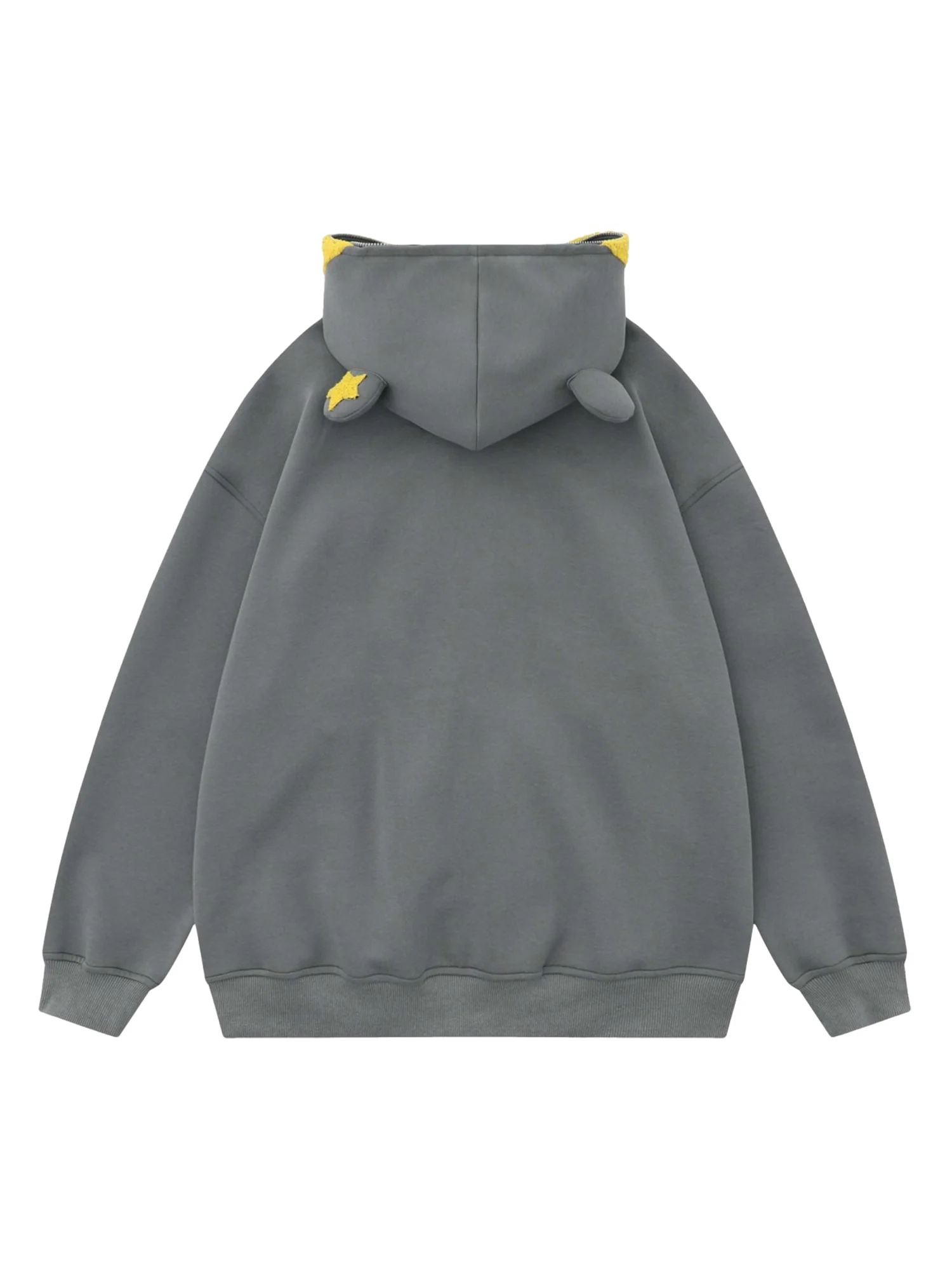 Thesupermade Star Embroidered Hooded Sweatshirt - 1843