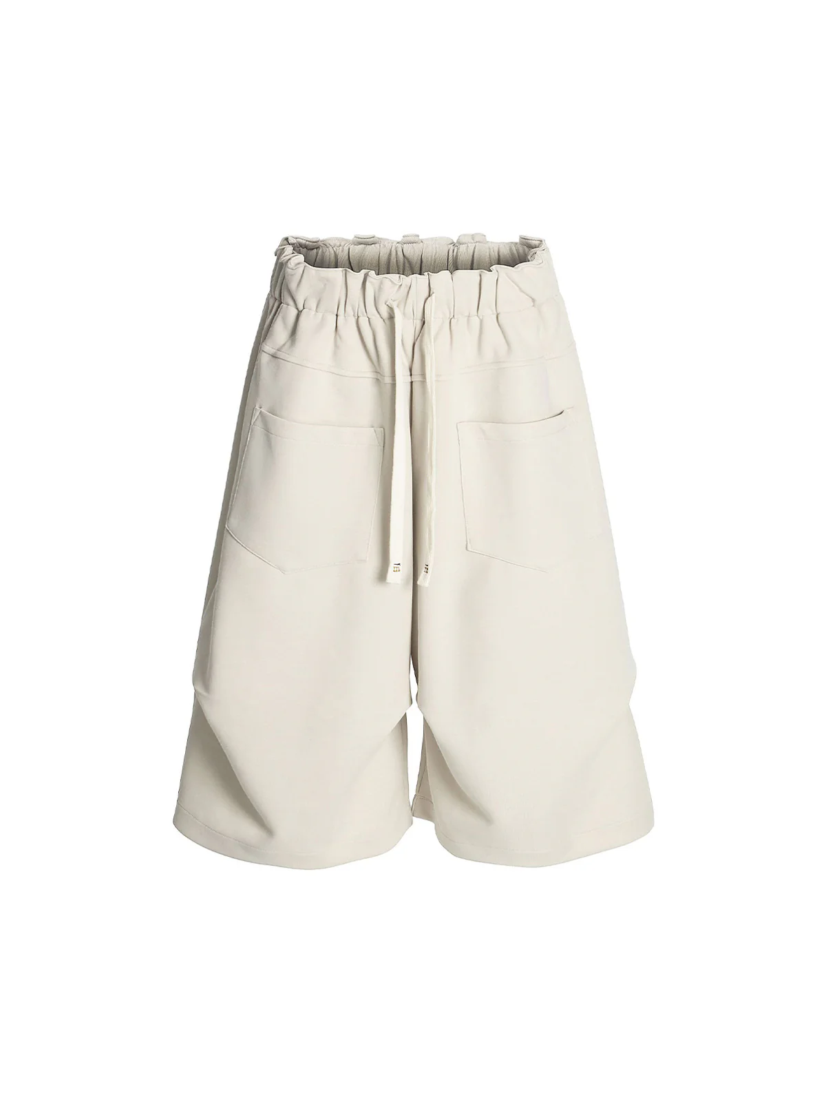 Side Pockets Drawstring Waist Casual Jorts