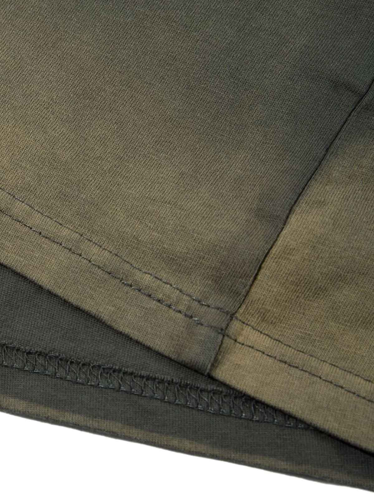 Oversized Cross and Studed T-Shirt