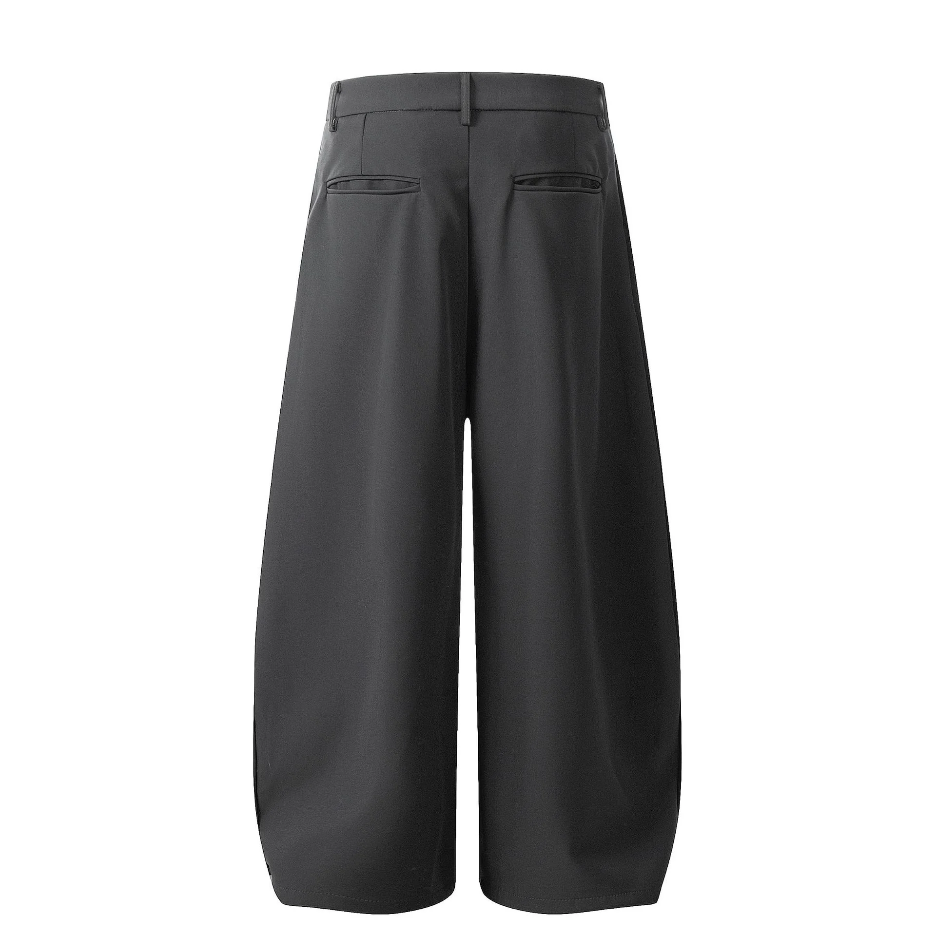 Retro Drape Barrel Suit Pants