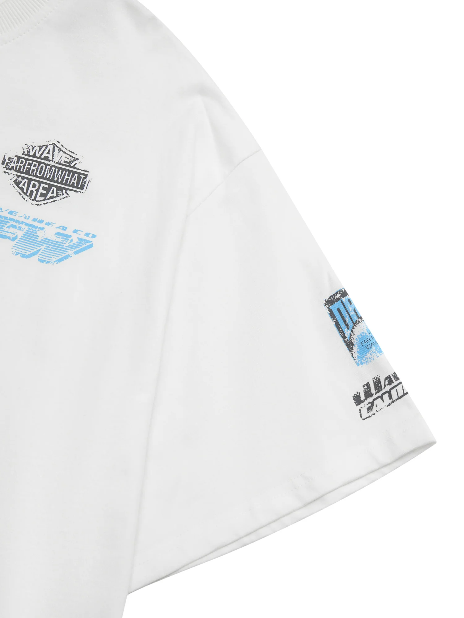 Thesupermade Racing Afterimage Lettering T-shirt