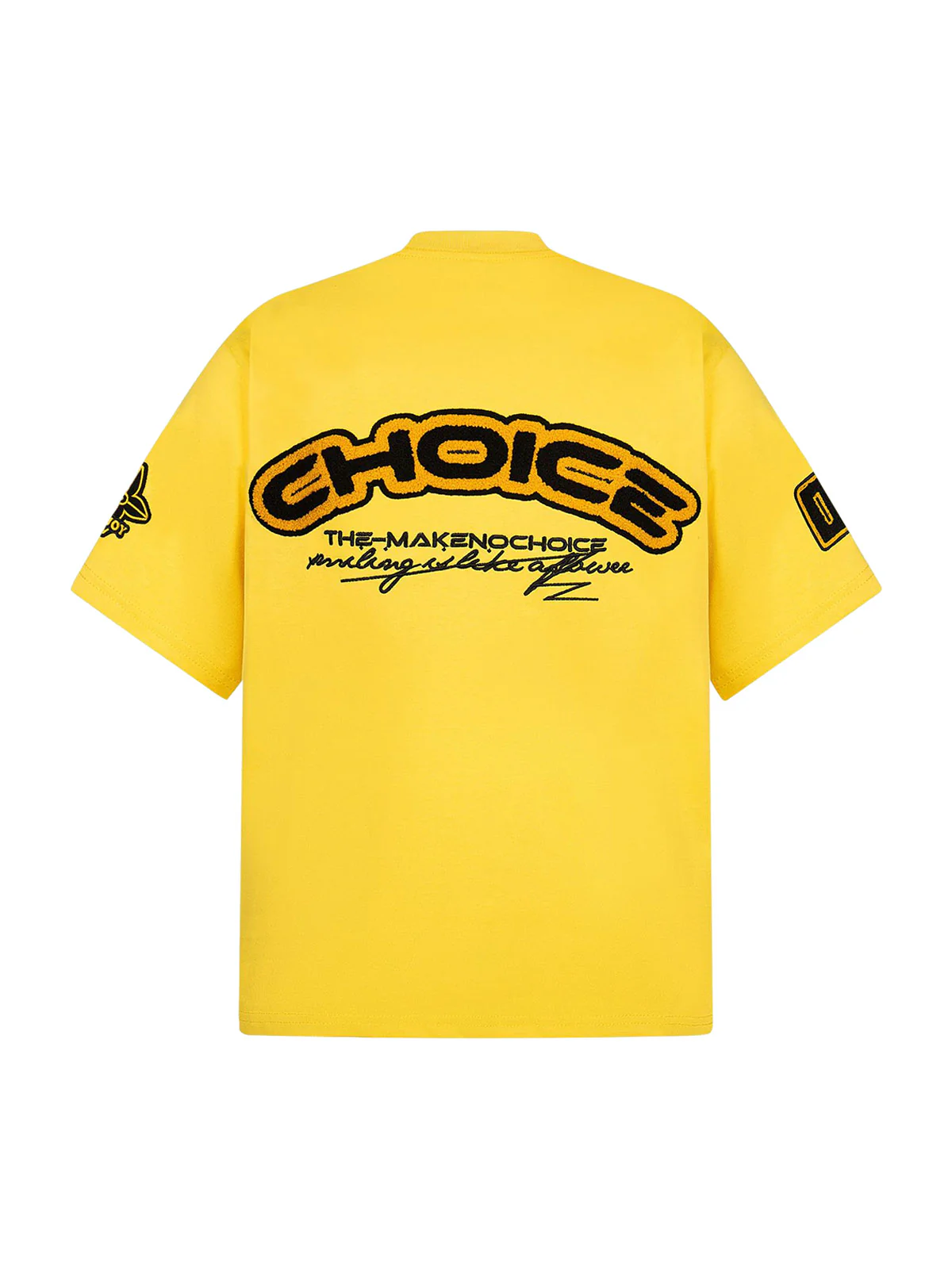 Retro Motorcycle Style Heavy Patch Embroidered T-shirt