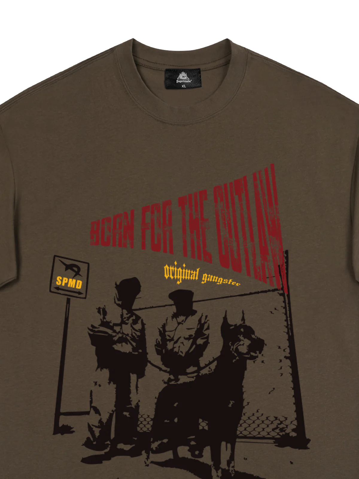 Original “Born for the Outlaw” Graphic Print T-Shirt