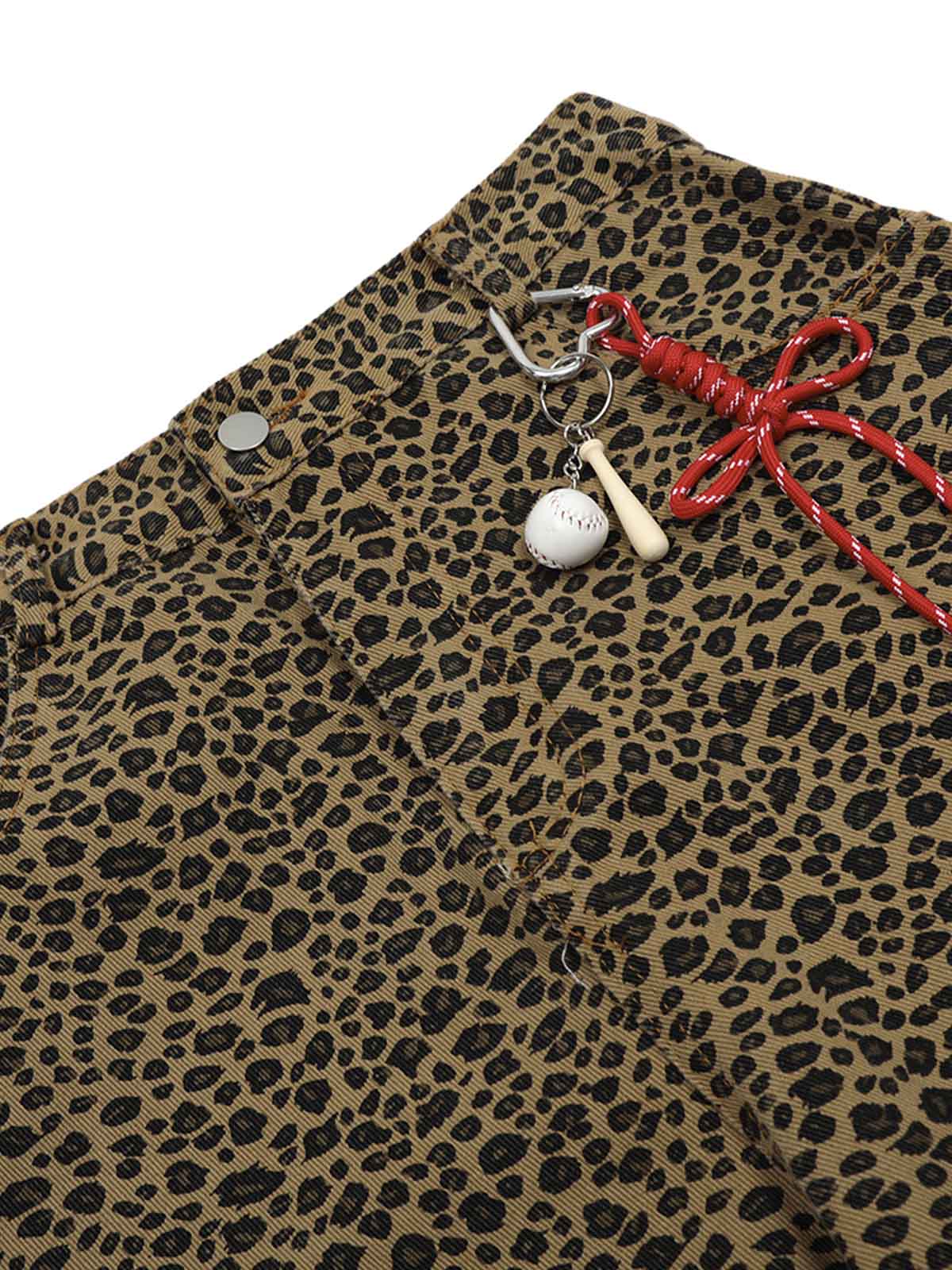 Cheetah Print Barrel Pants