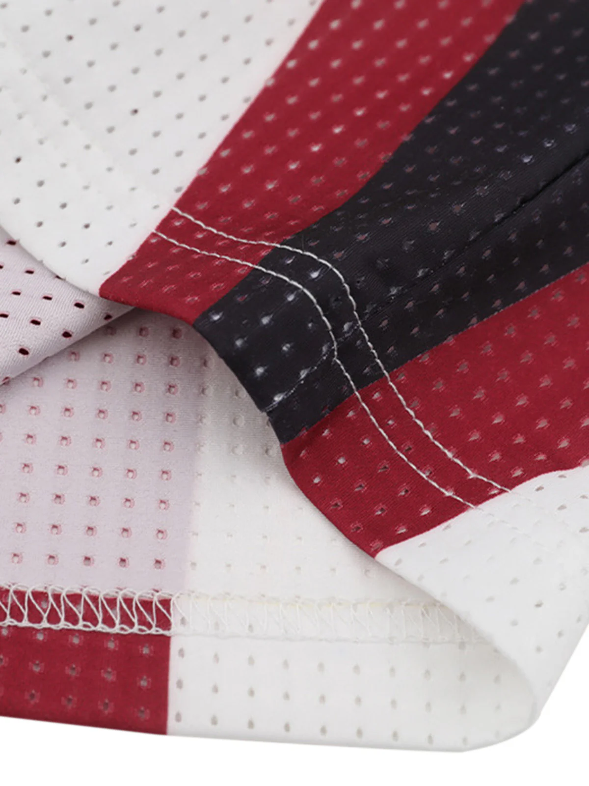 Stylish Striped Sports Jersey T-Shirt