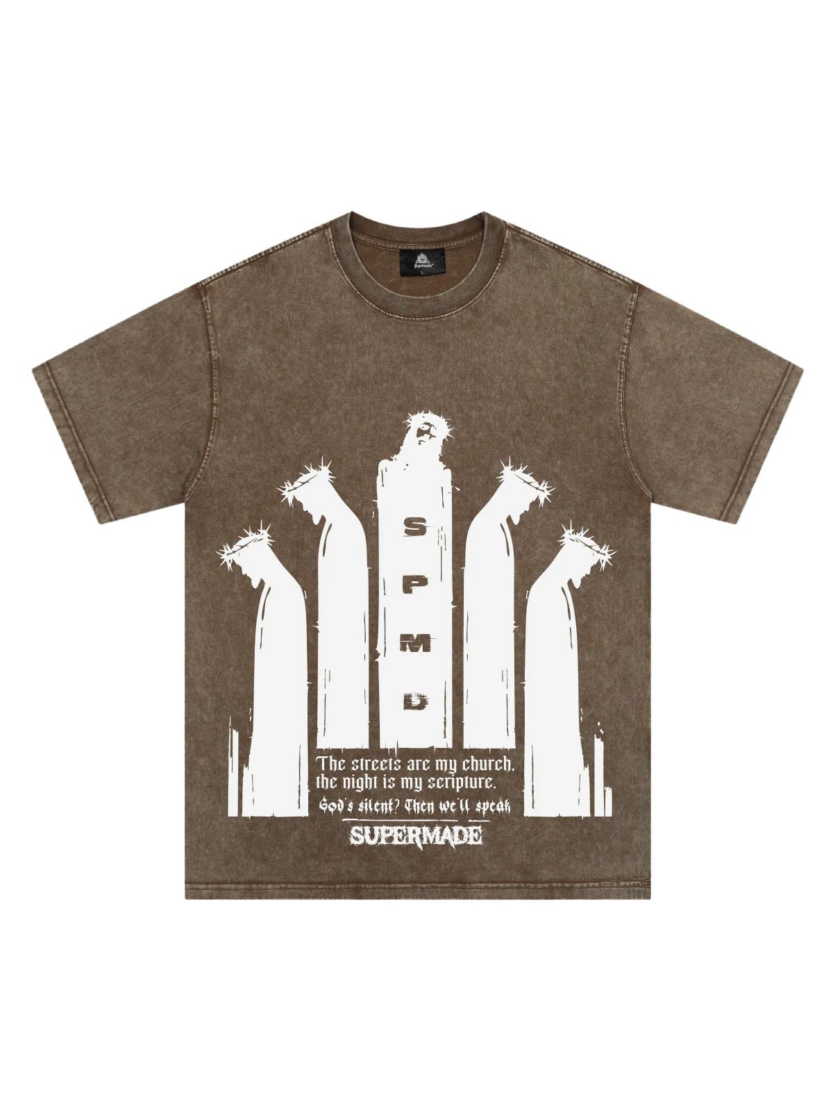 Original Saint Slogan Graphic T-Shirt