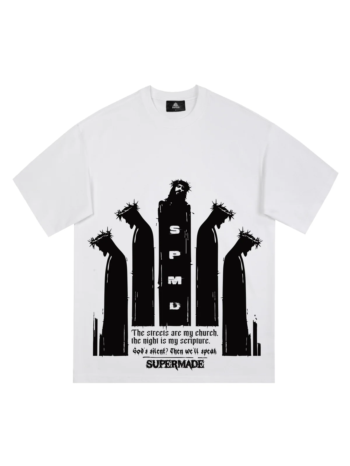 Original Saint Slogan Graphic T-Shirt