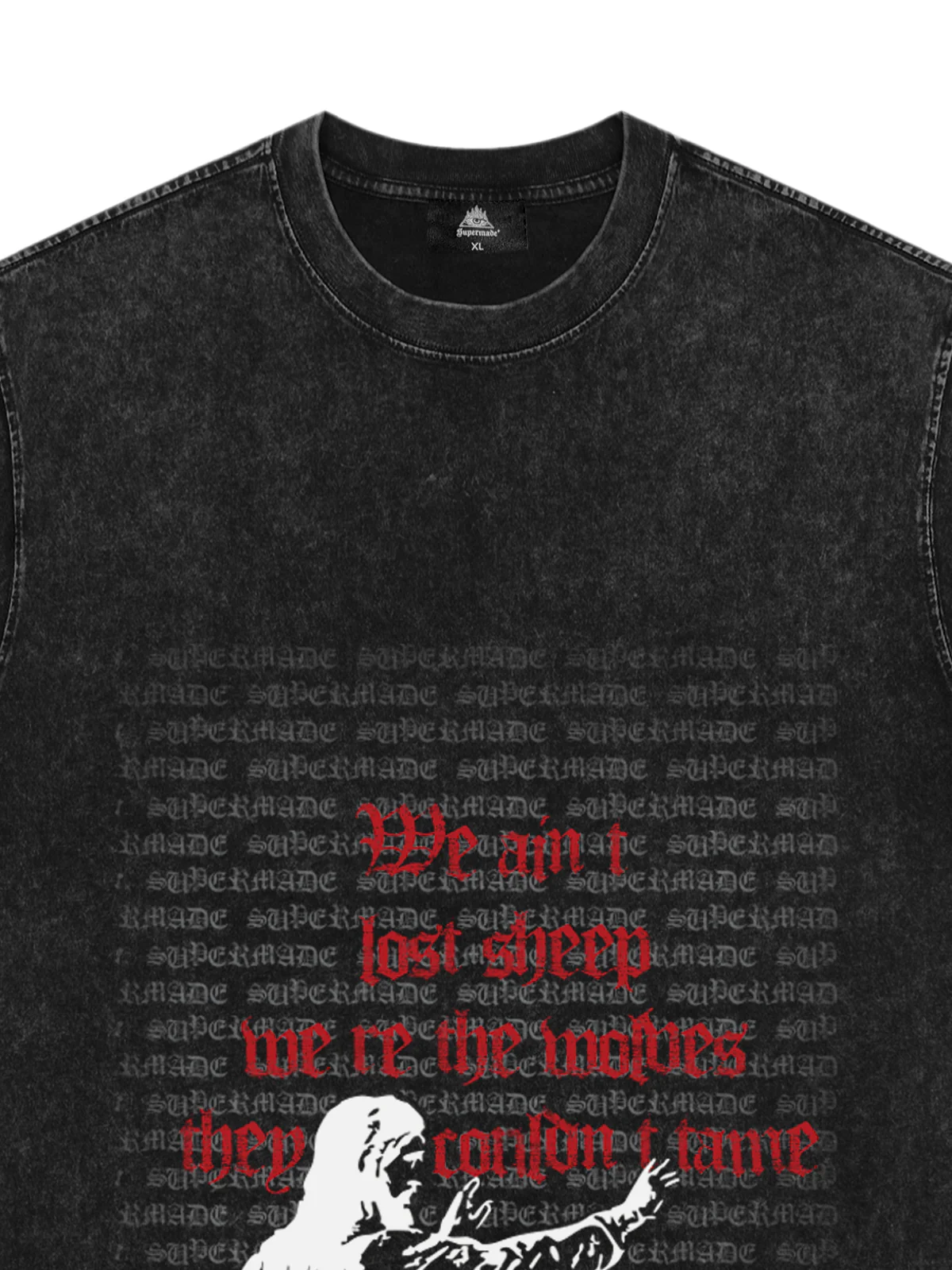 Bold Graphic Slogan T-Shirt