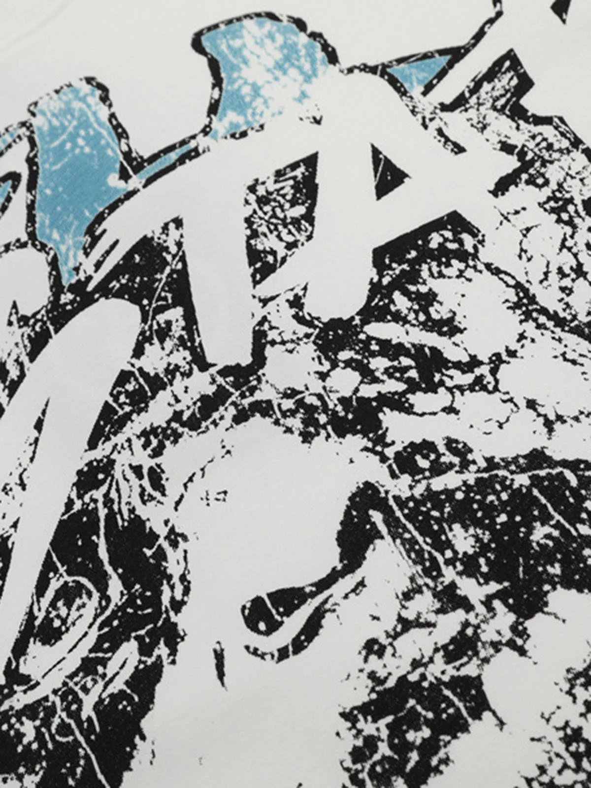 Fun Protrait Graphic T-Shirt - 2374