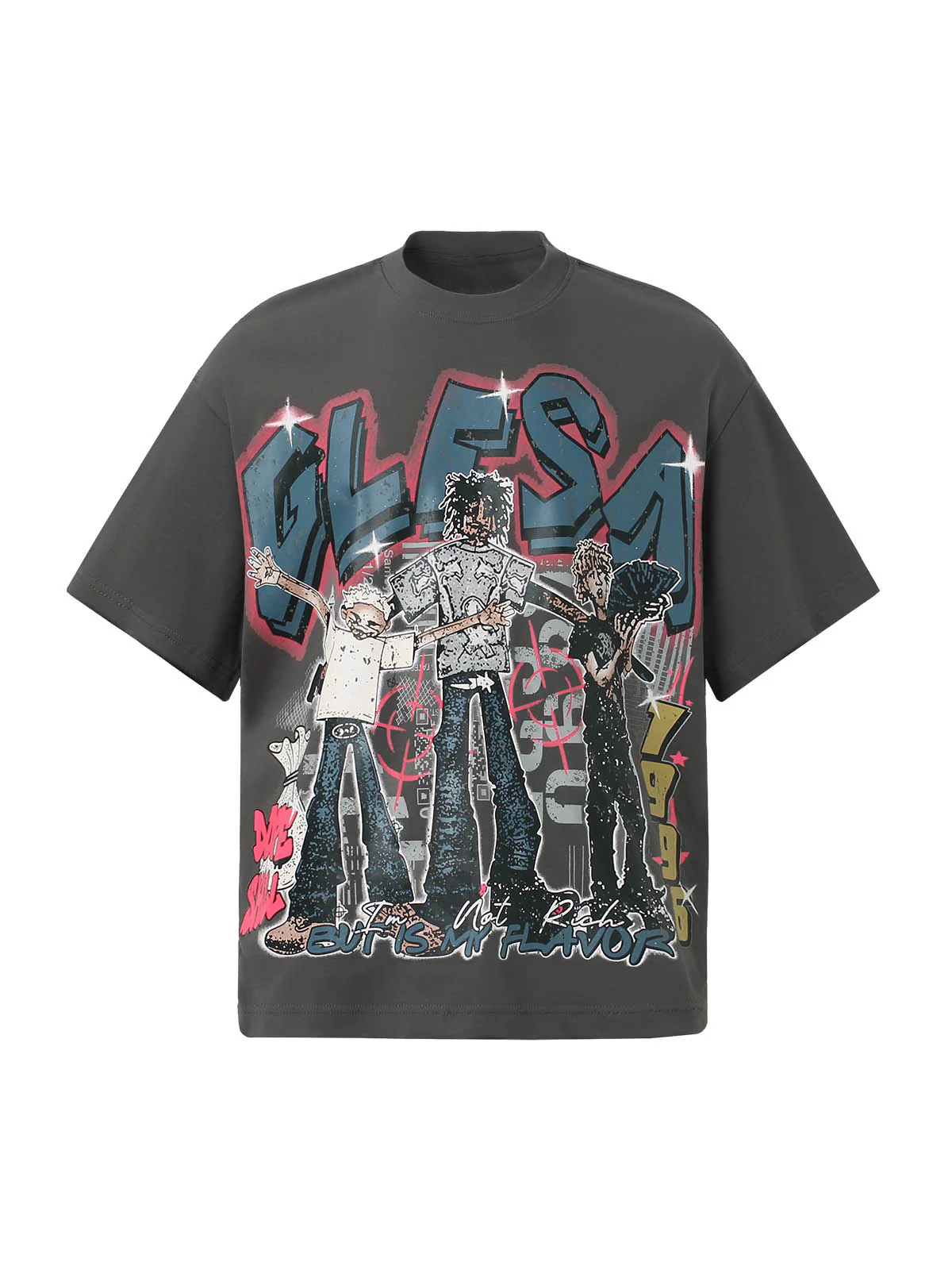 Retro Street GLESA Graphic T-Shirt