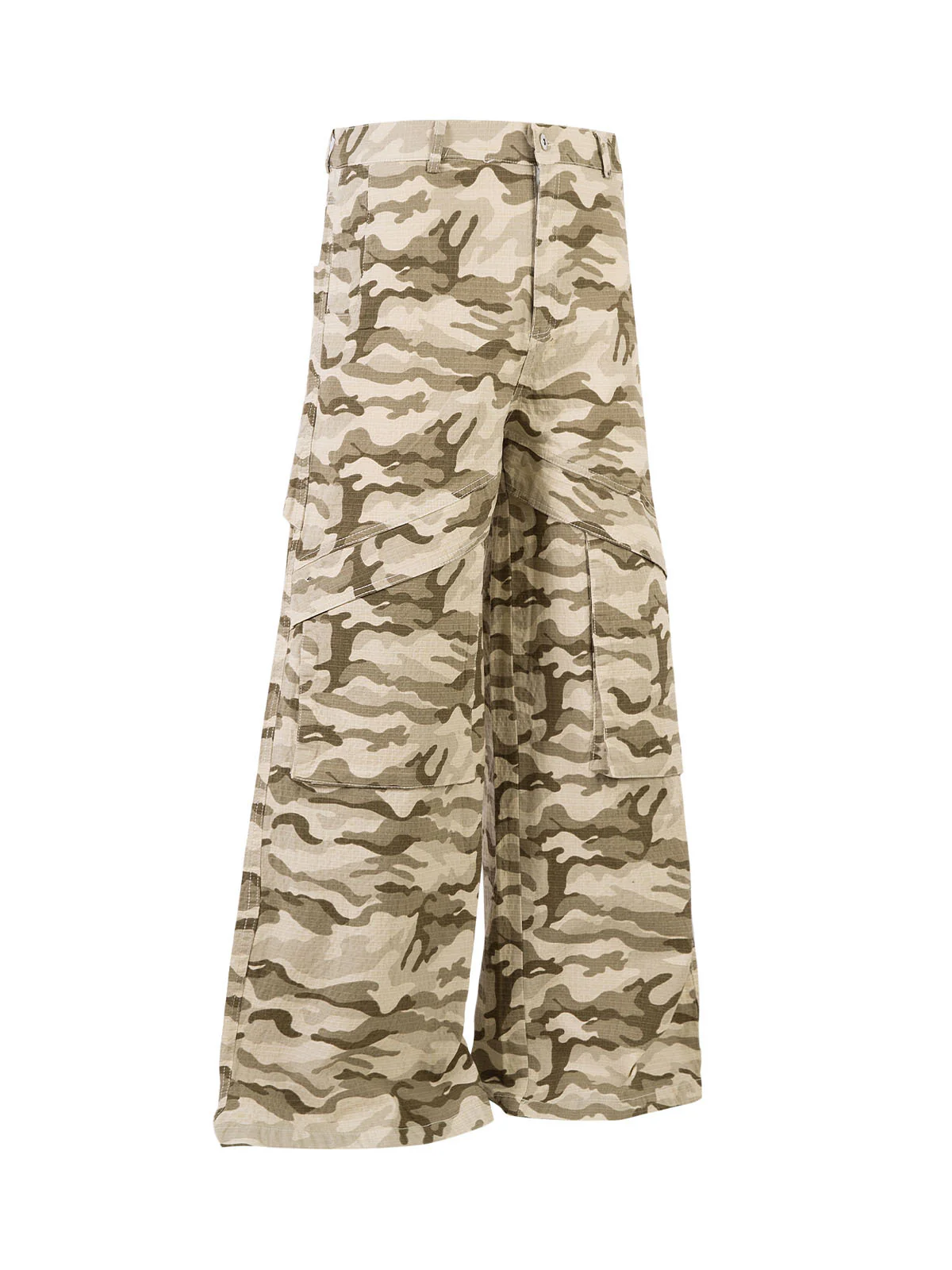 Camouflage Multi-Pocket Cargo Pants