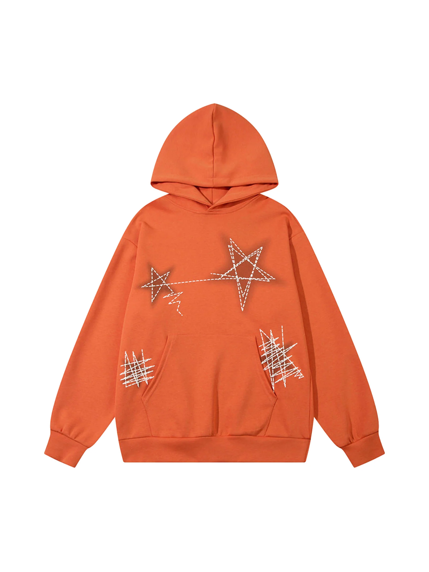 Thesupermade Graffiti Star Hoodie
