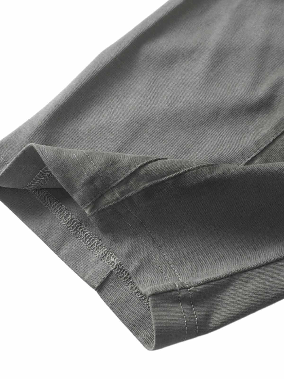 Retro Functional Patchwork Dirty Dyed T-shirt