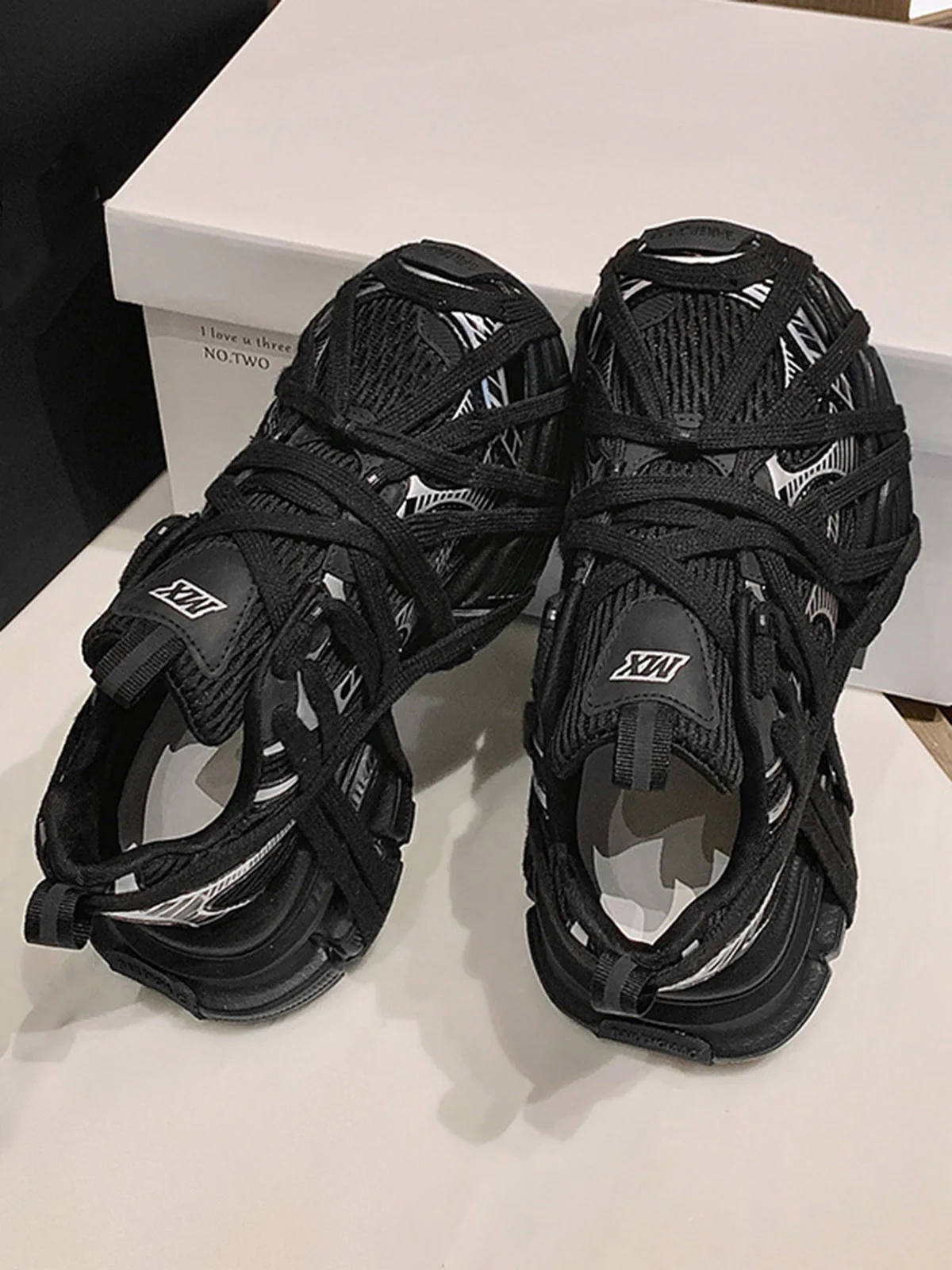 Thesupermade High Street Lace-up Casual Sneakers - 2342