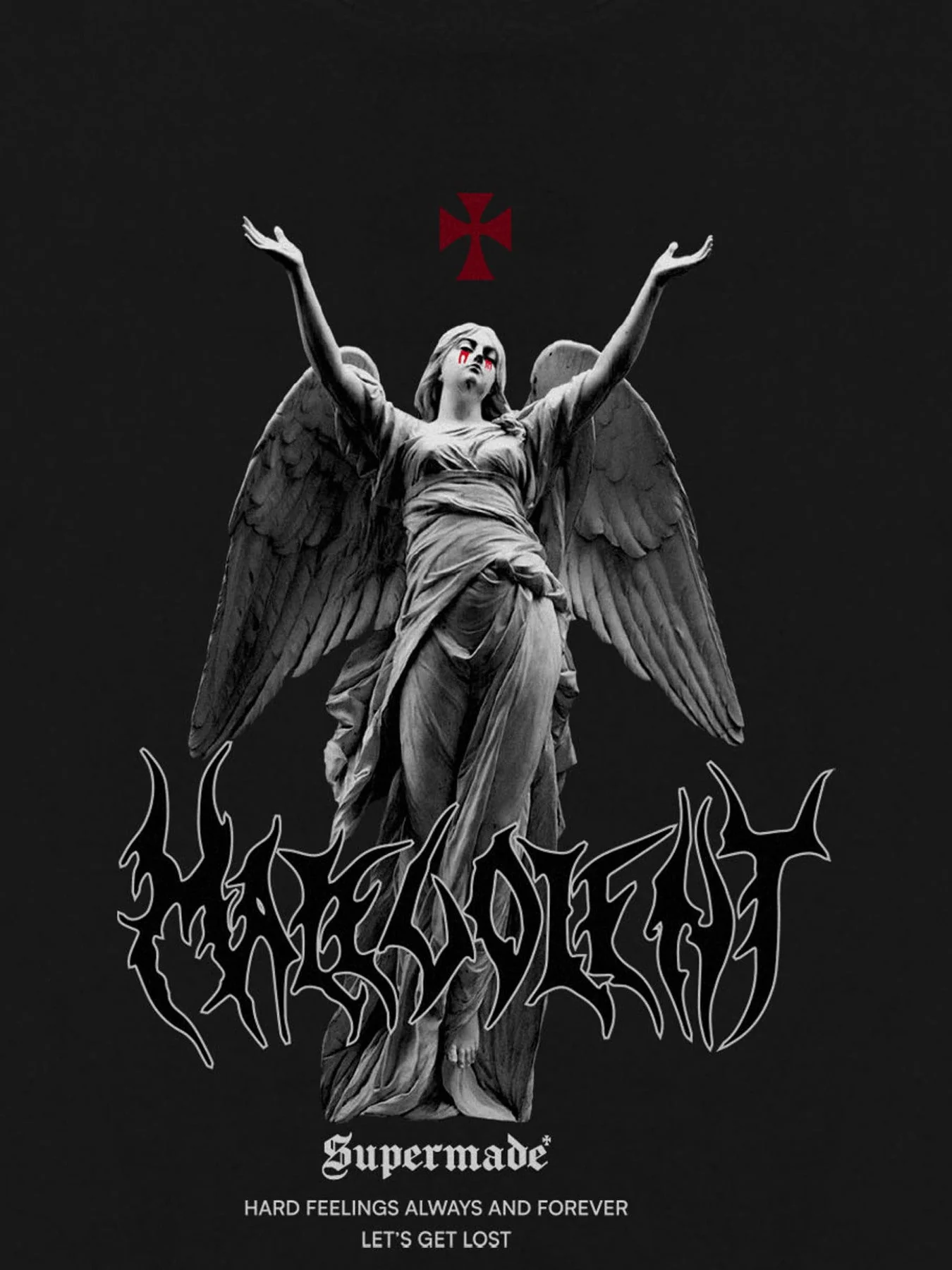 Thesupermade Dark Print T-shirt