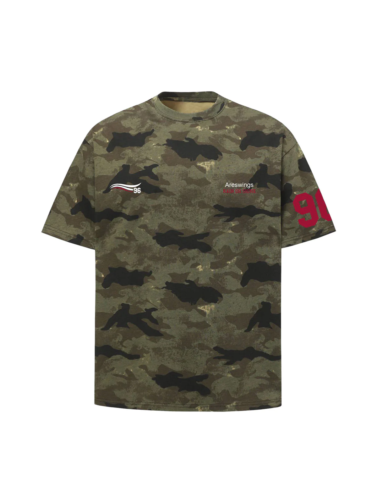Camouflage NO.96 Print T-Shirt