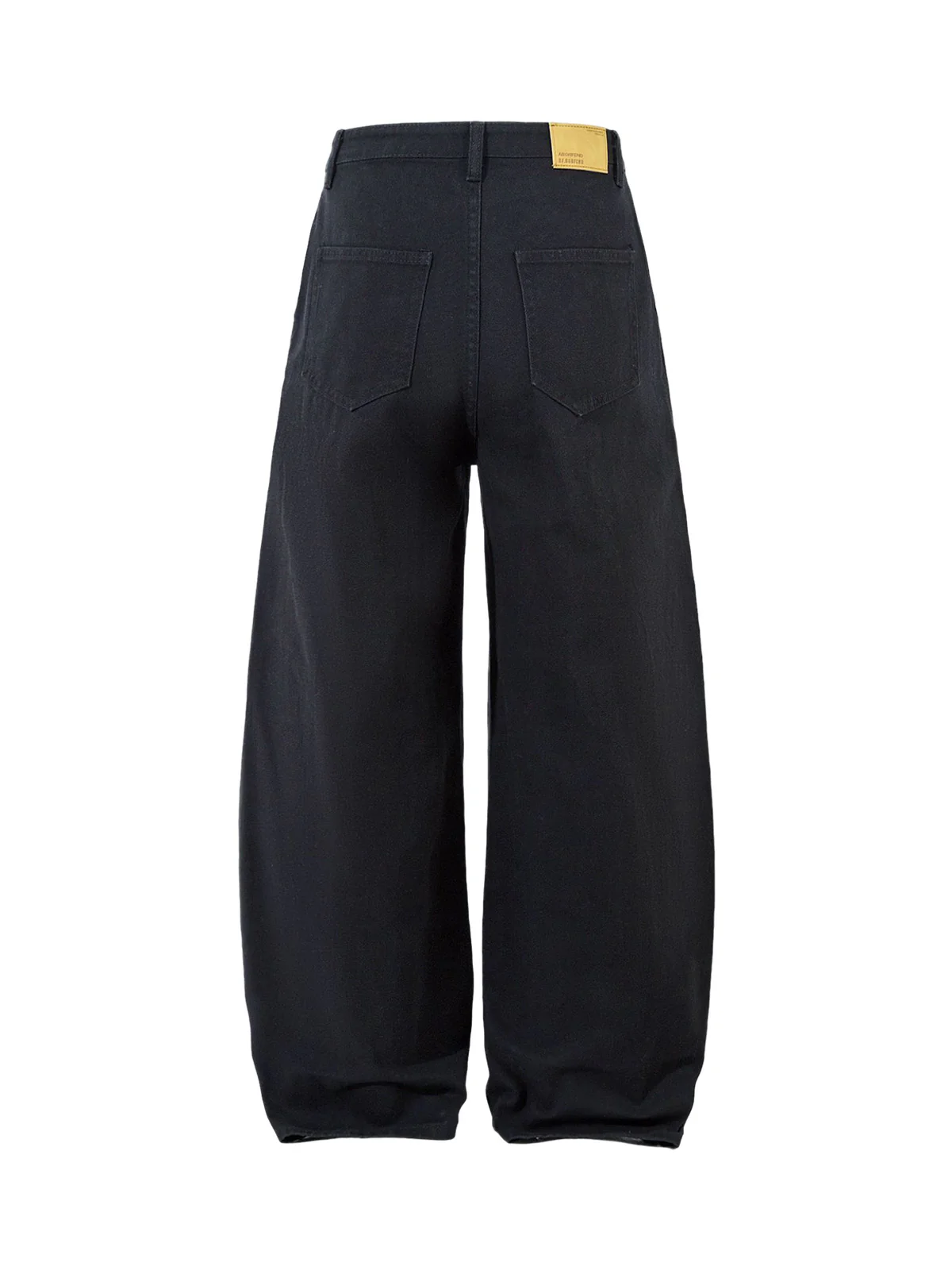 Washed Cleanfit Barrel Jeans