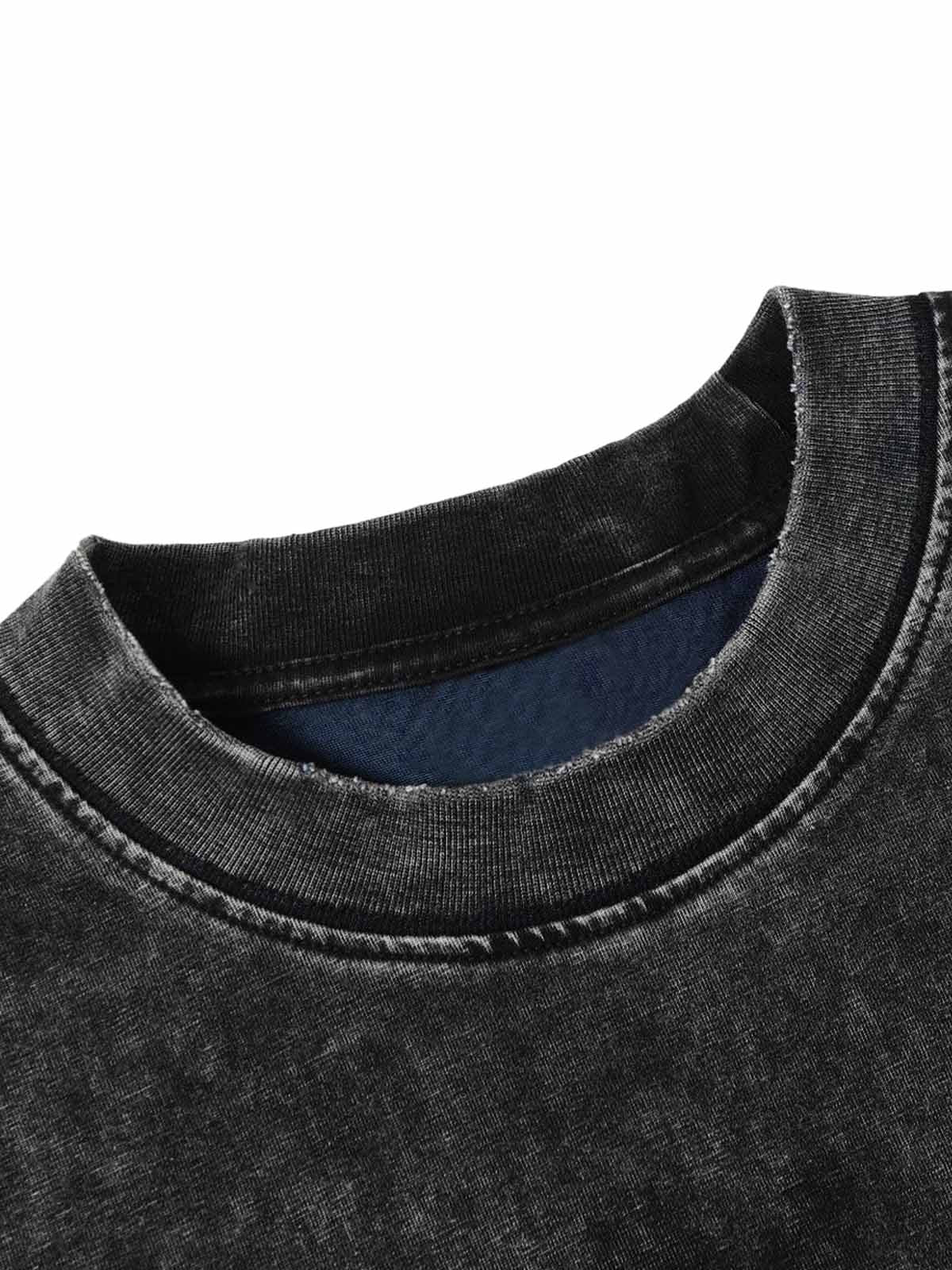 Washed Lightning Oversized T-Shirt