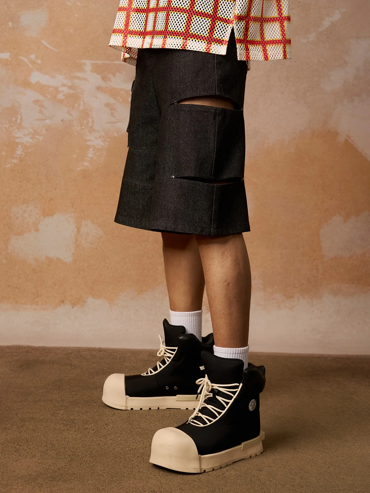 Original Side Cut Cargo Jort - 2361