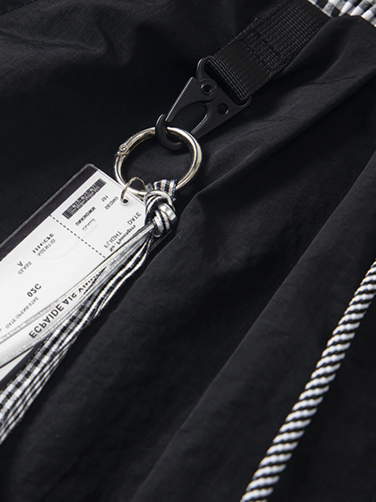 Double Waist Drawstring Baggy Cargo Pants