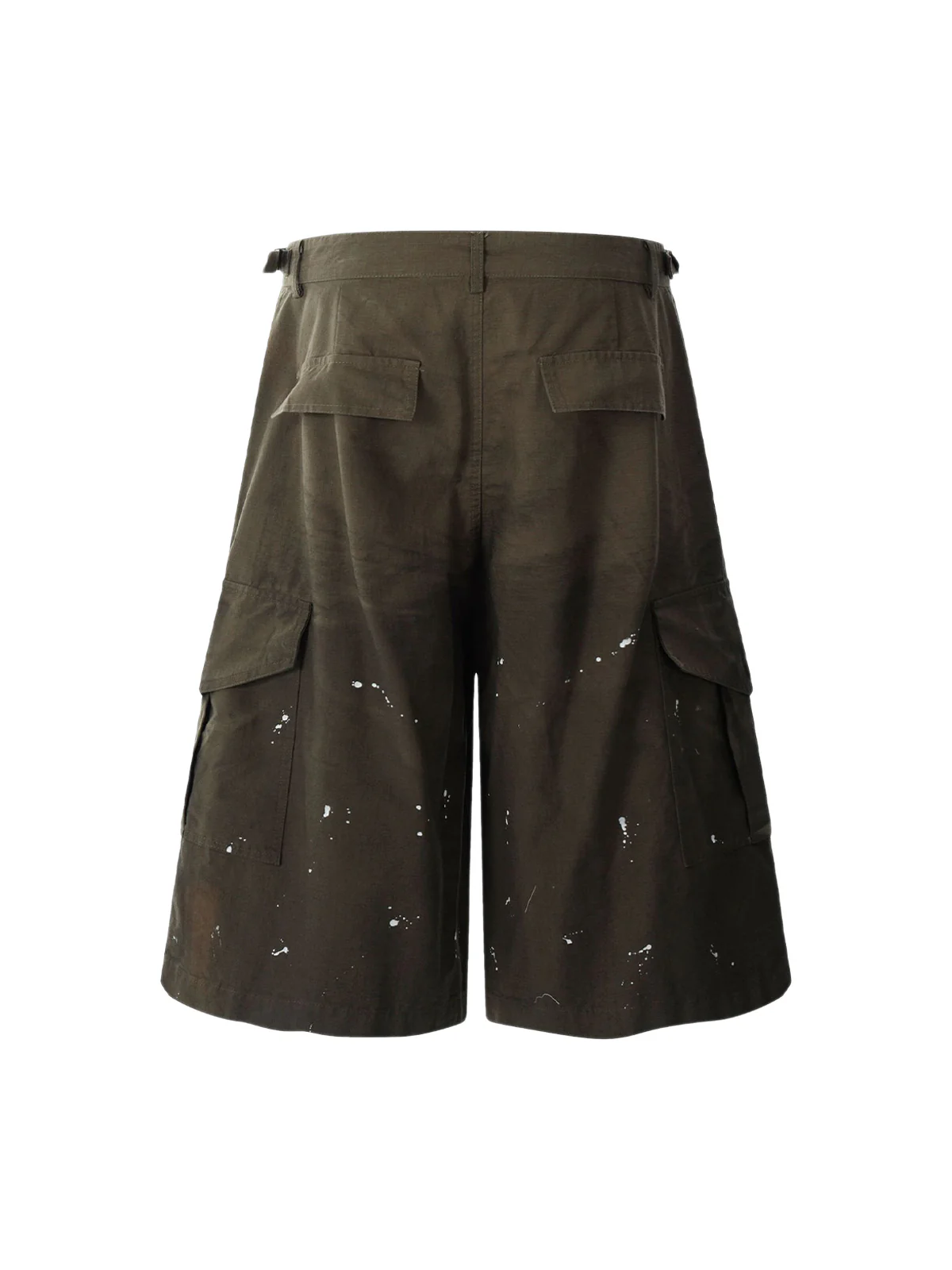 Dirty Dyed Distressed Cargo Jorts