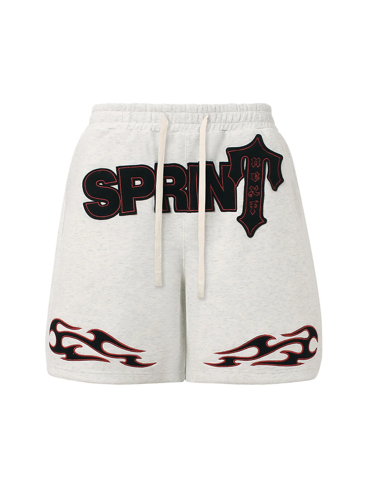 Street Graphic Drawstring Shorts