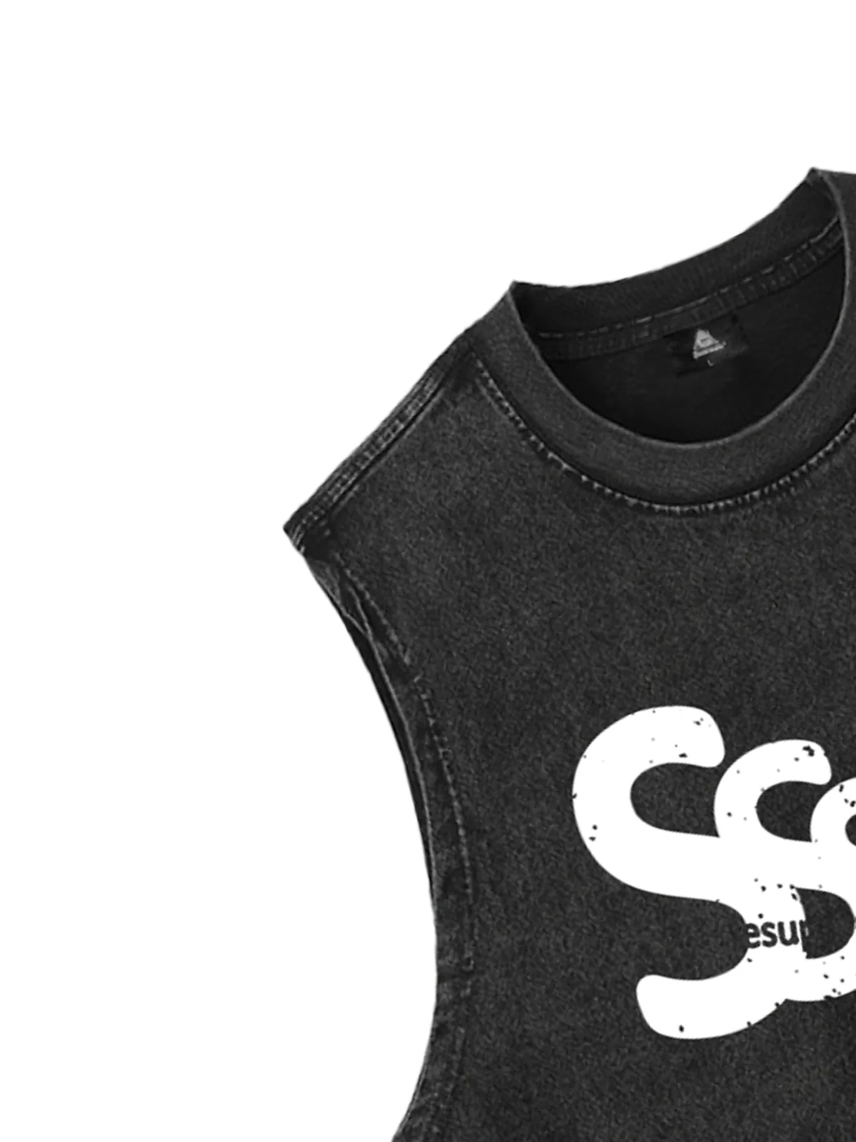 Original Letter Graphic Vest