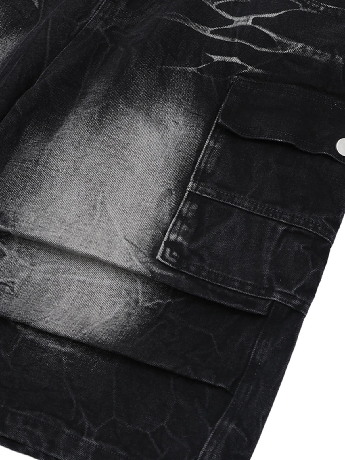 Short Sleeve Shirt & Shorts Denim Set