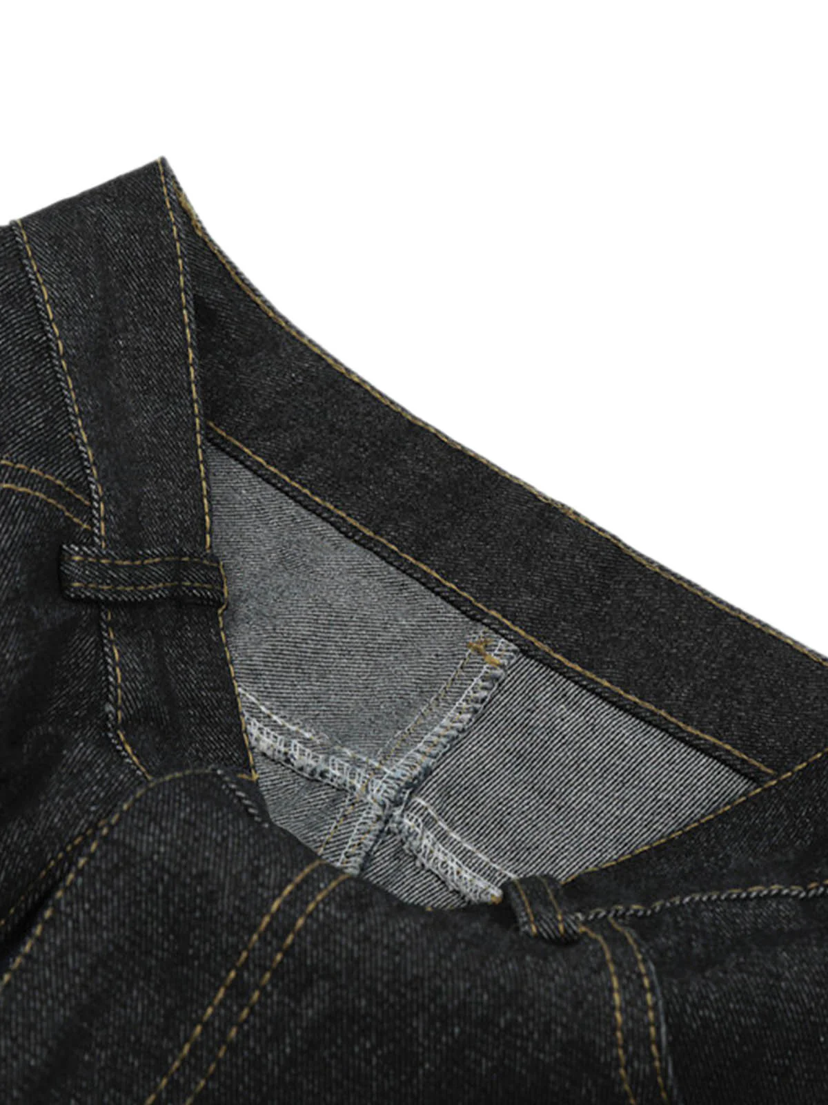 Washed Cheetah Print Patchwork Denim Jorts