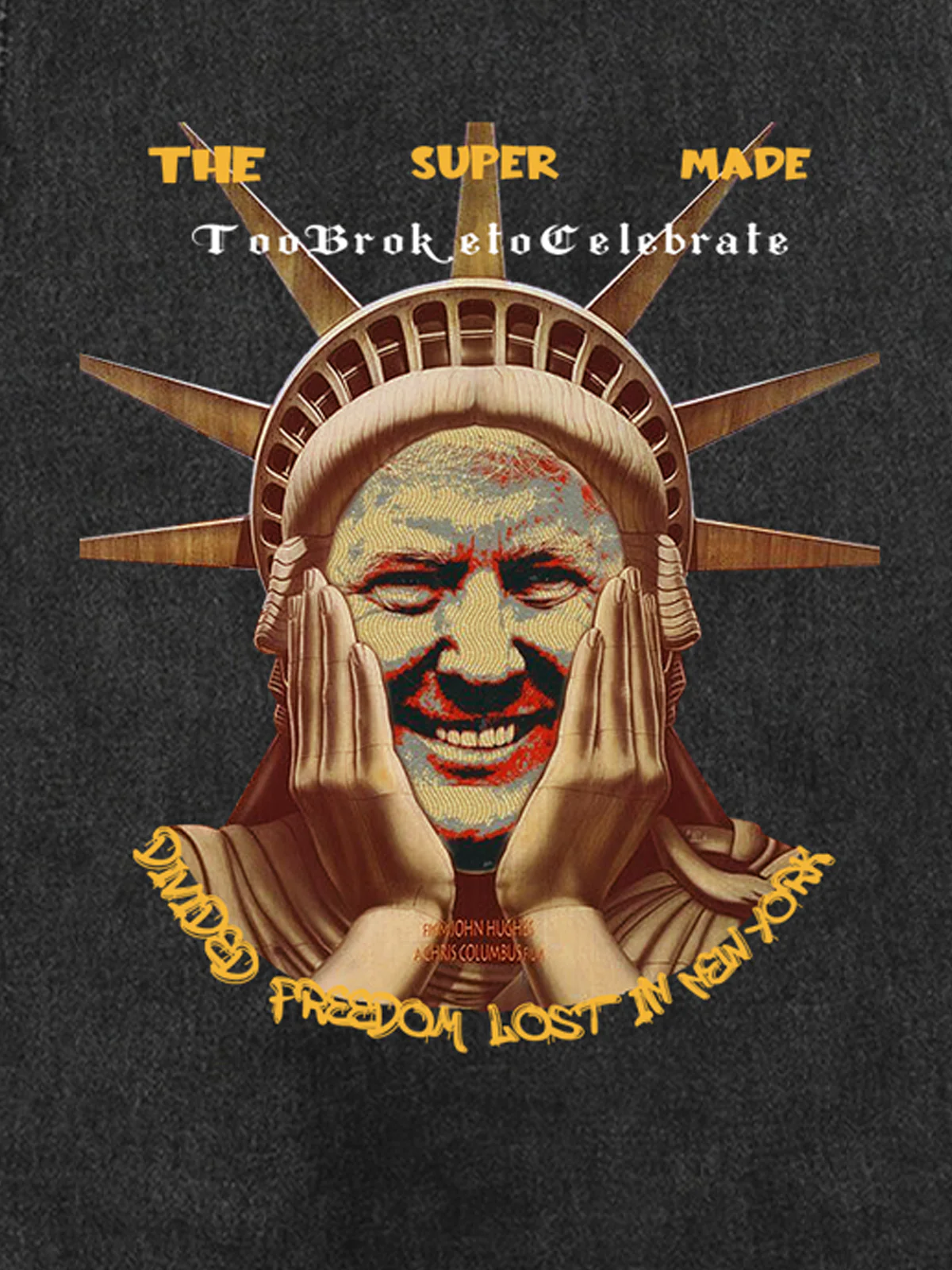 Original Fun Graffiti Print Vest Unique Graphic Tank Top