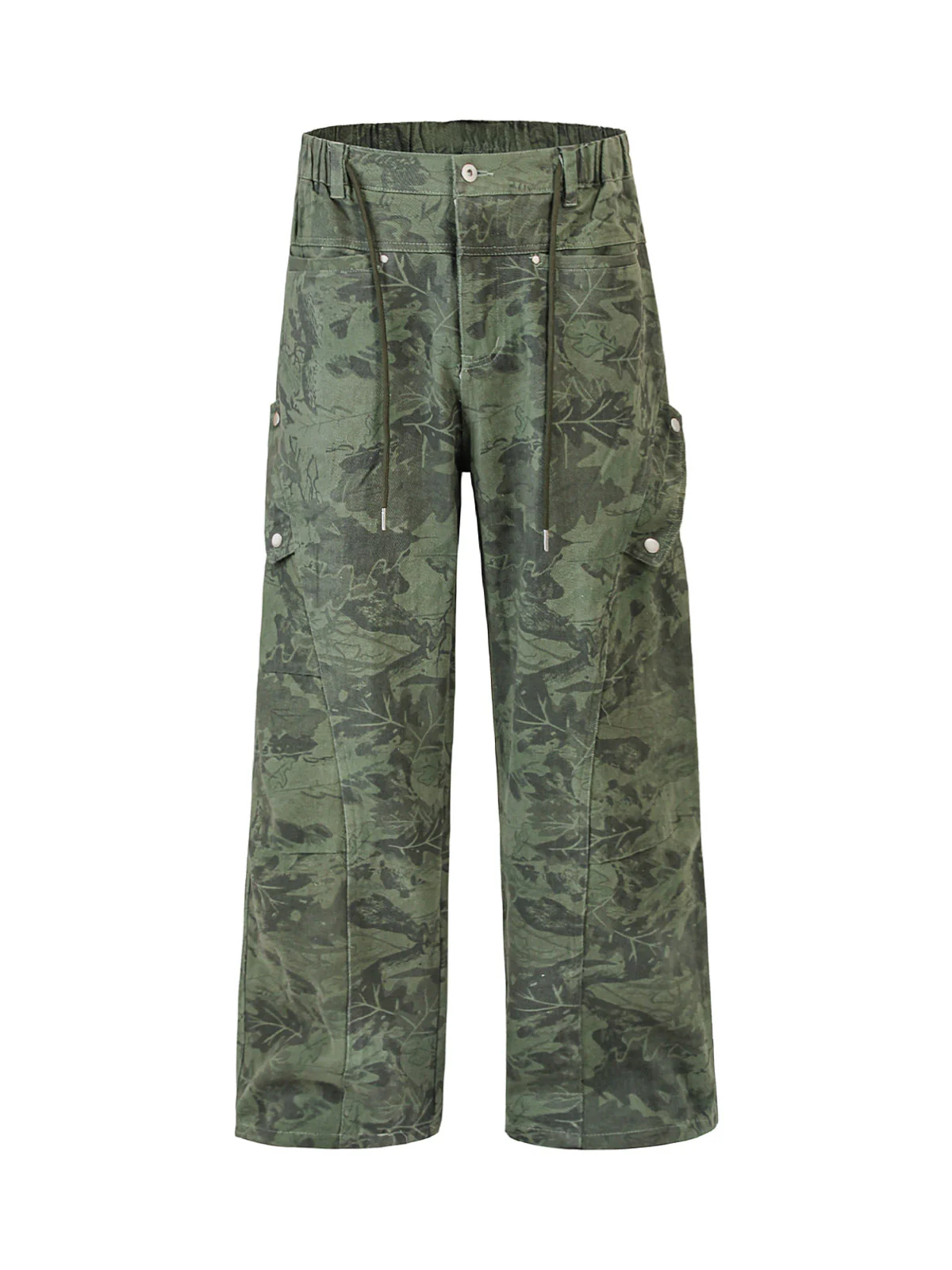 Camouflage Multi-Pocket Cargo Pants - 2355