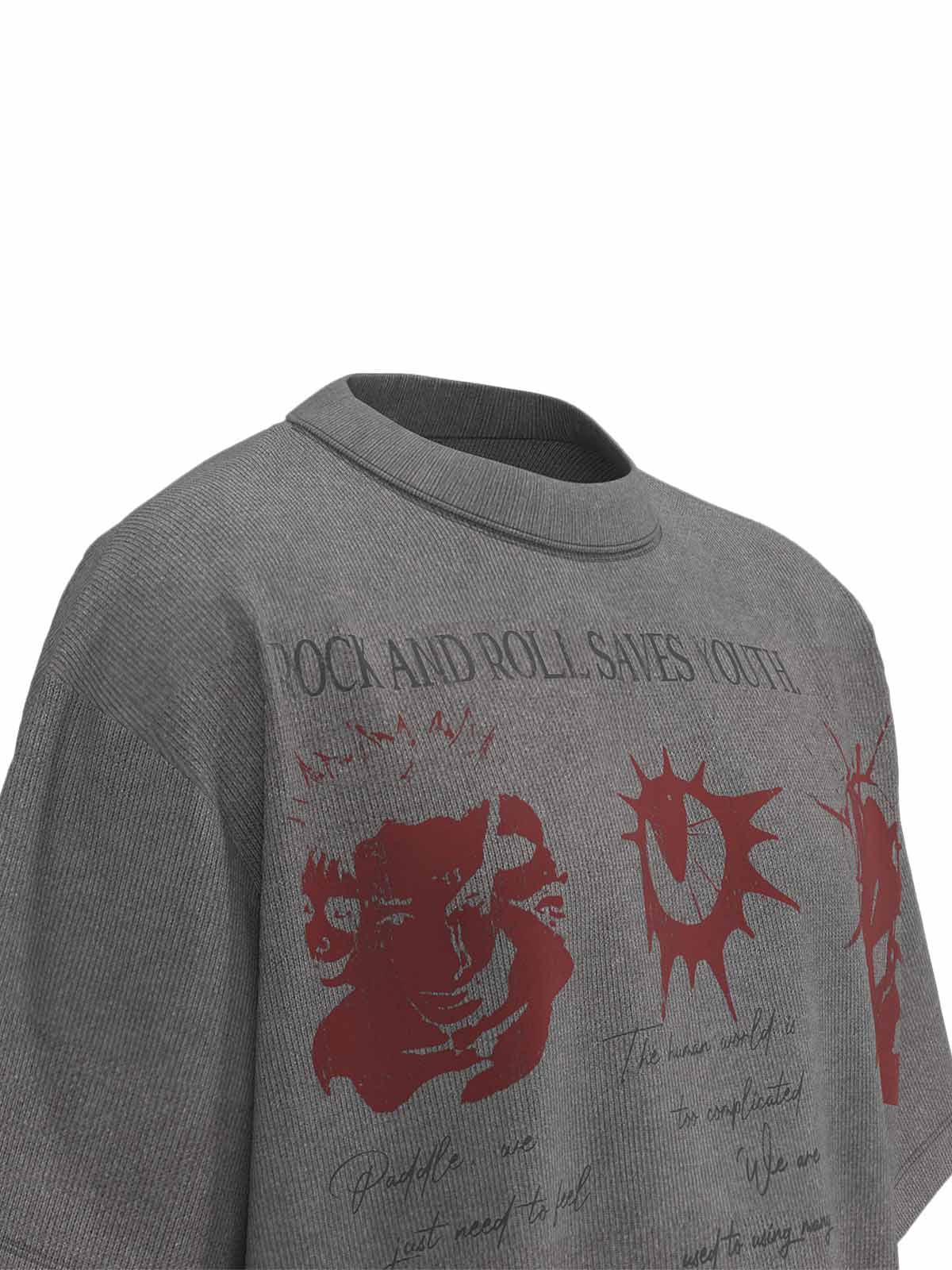 Street Rock & Roll Graphic T-Shirt