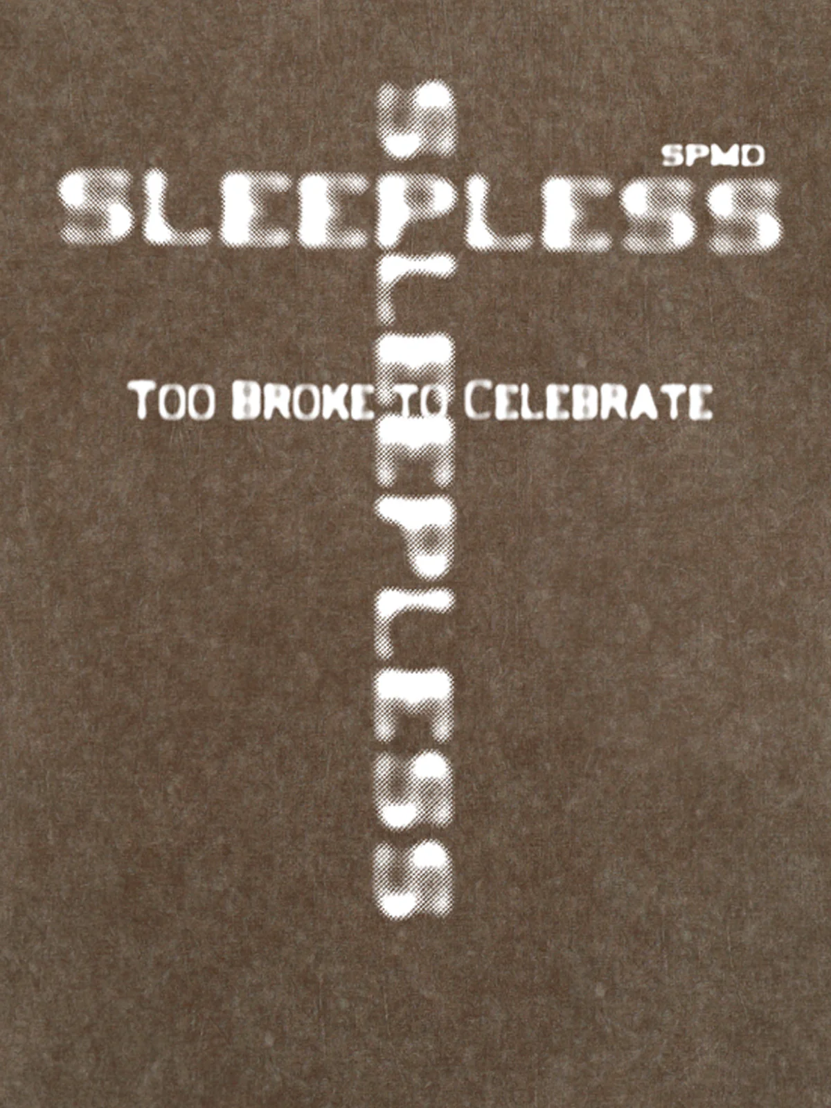 Orginal Phantom Letter Cross Print T-shirt