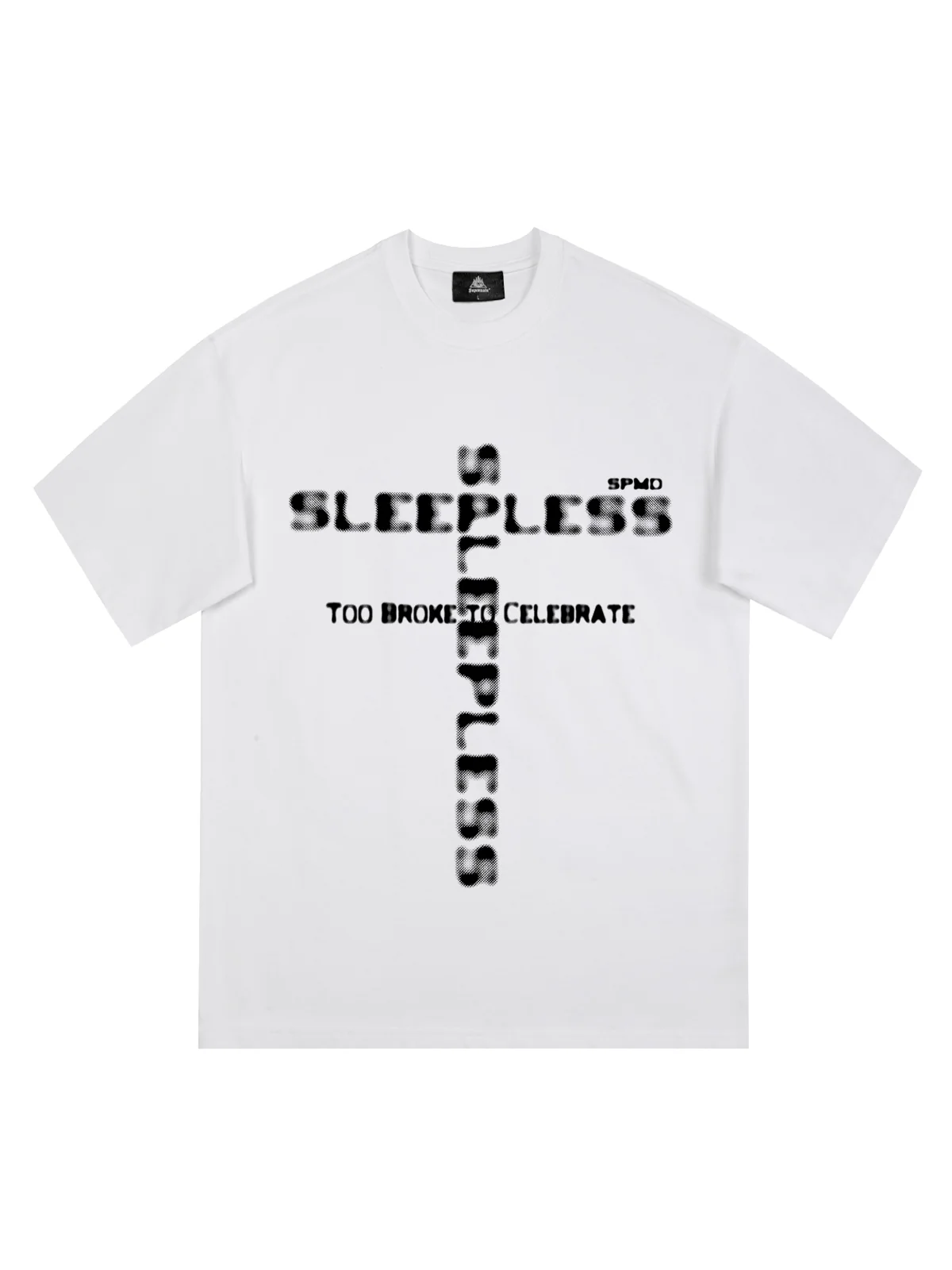 Orginal Phantom Letter Cross Print T-shirt