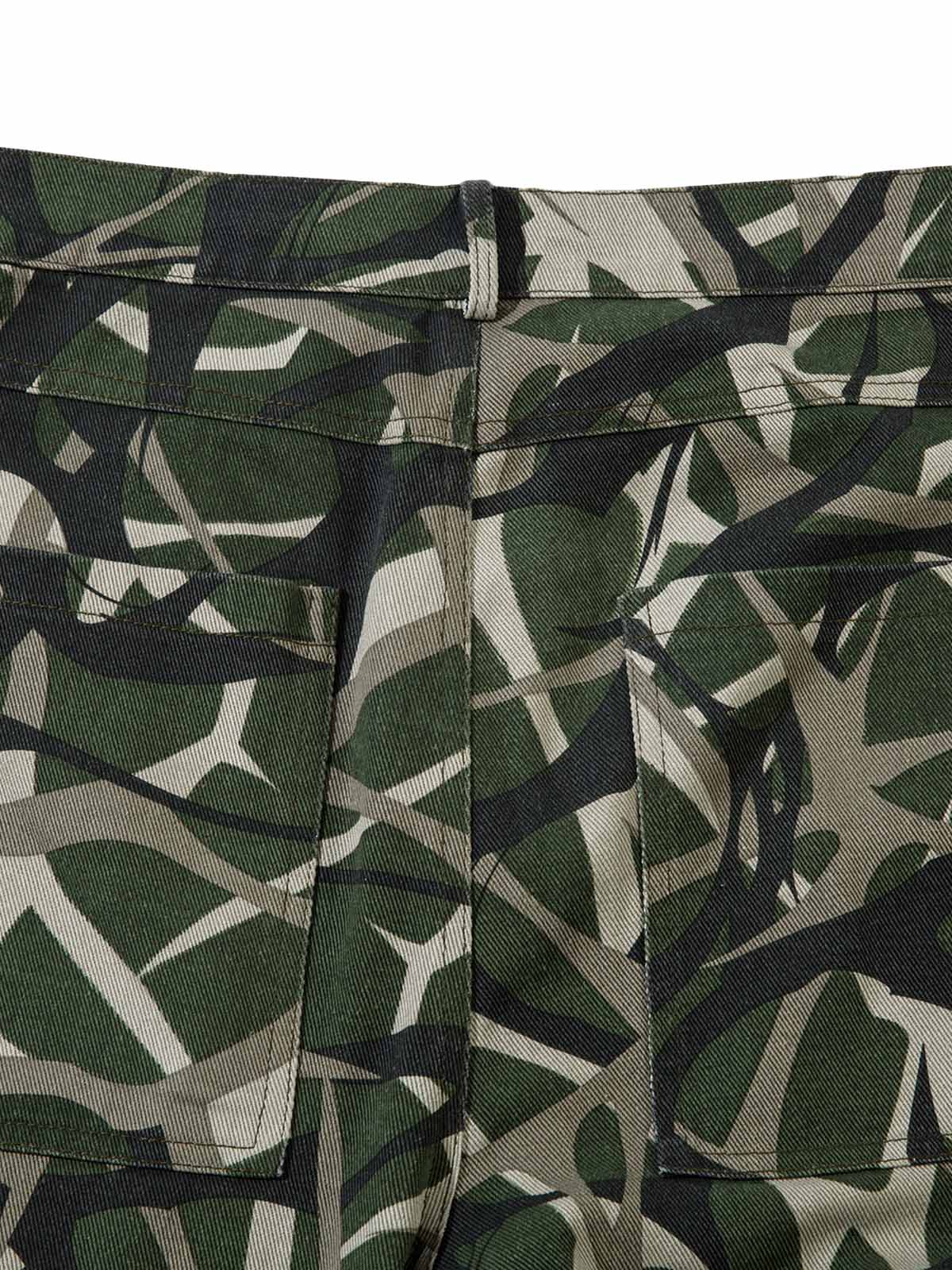 Camouflage Multi-Pocket Cargo Pants