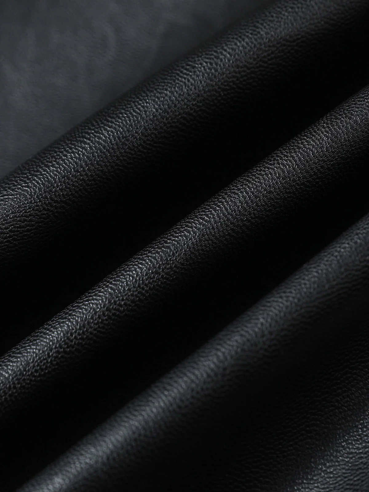 Patchwork Pu Leather Motorcycle Jacket