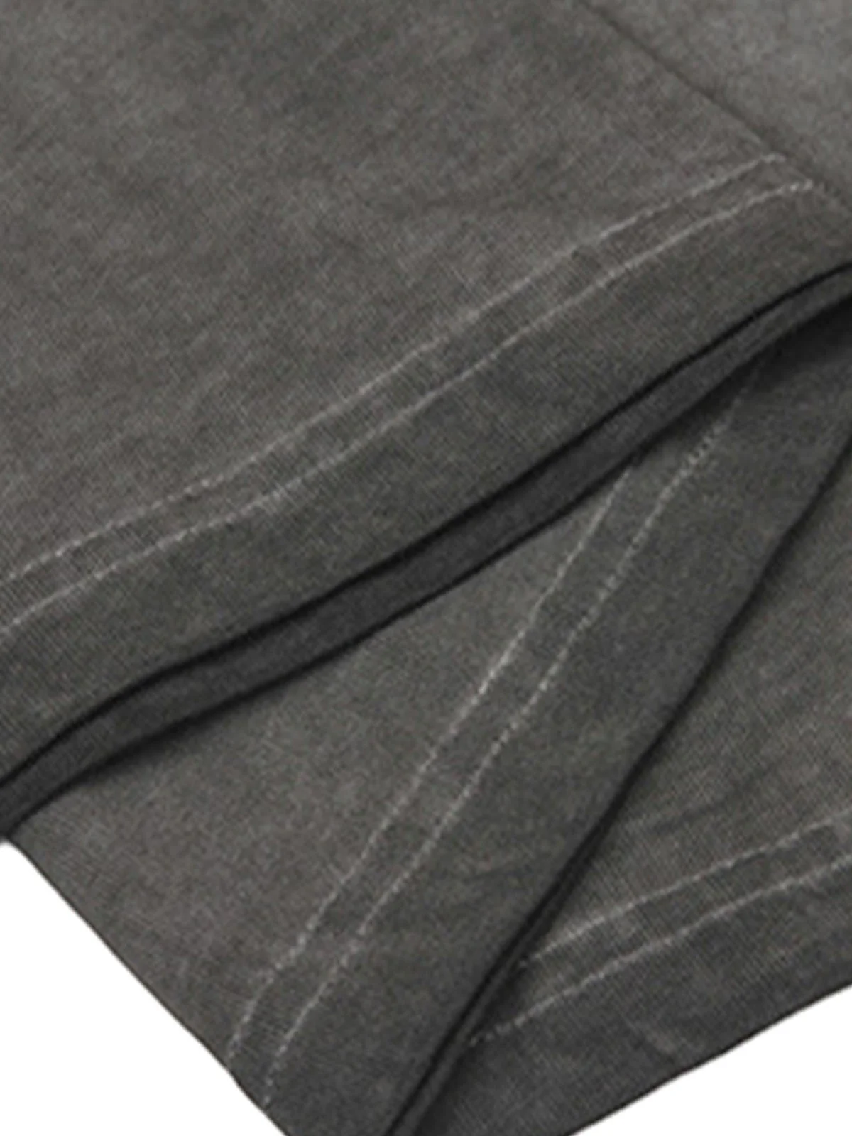 Portrait Print Crew Neck T-Shirt - 2377