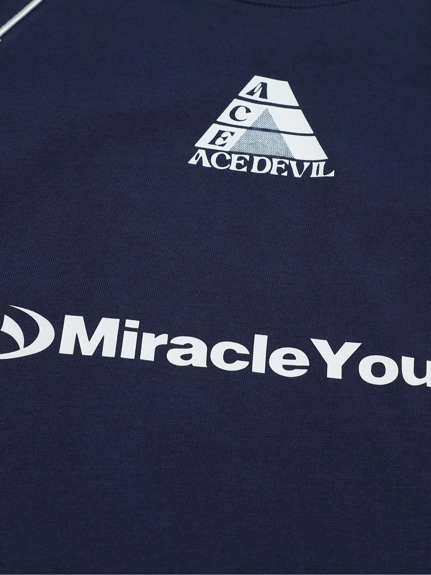 Thesupermade American Retro Patchwork Print T-shirt