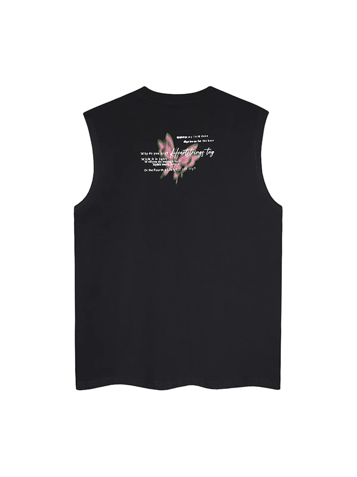 Street Butterfly Graphic Tank Top