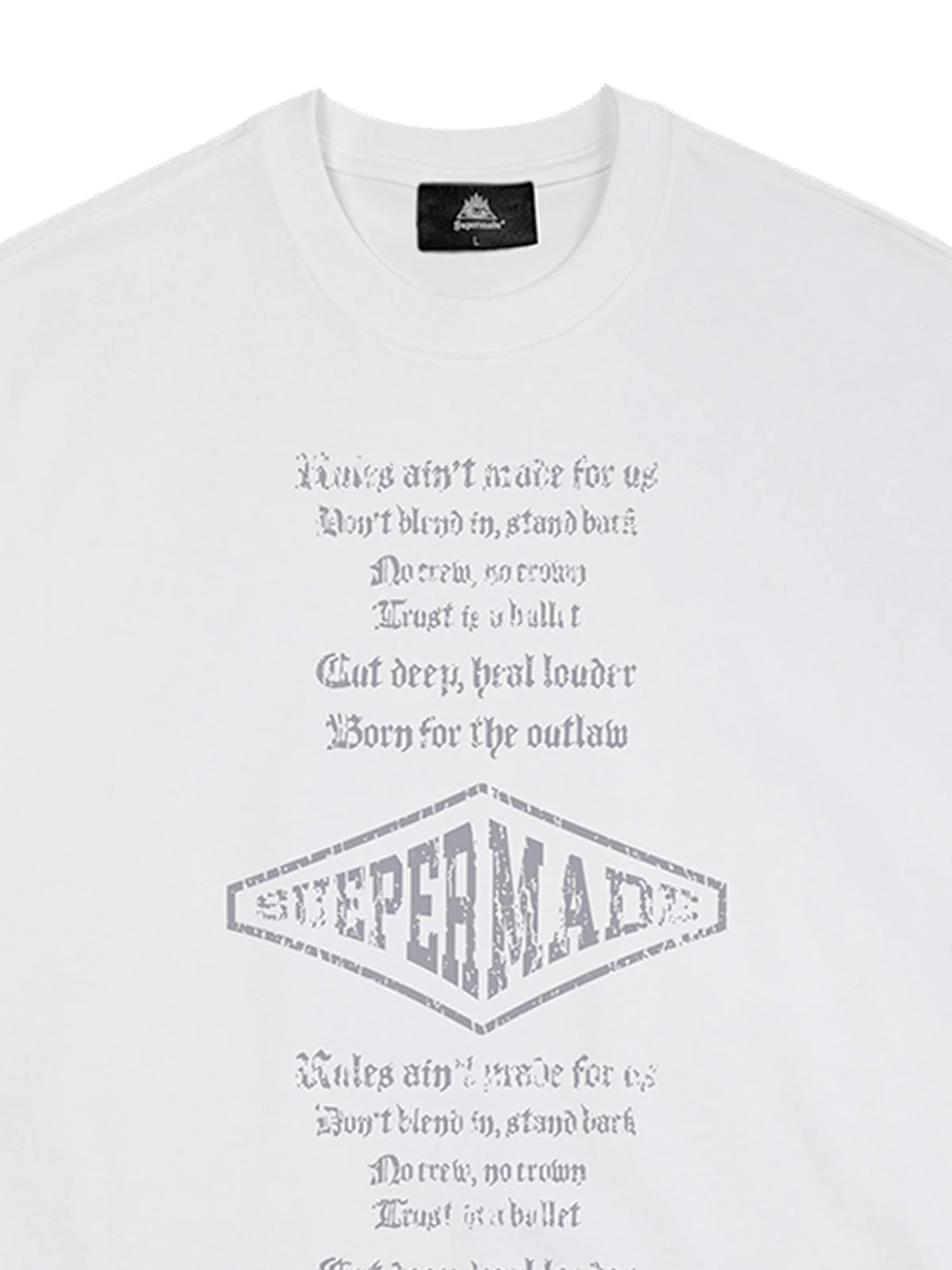 Original Letter Graphic T-Shirt